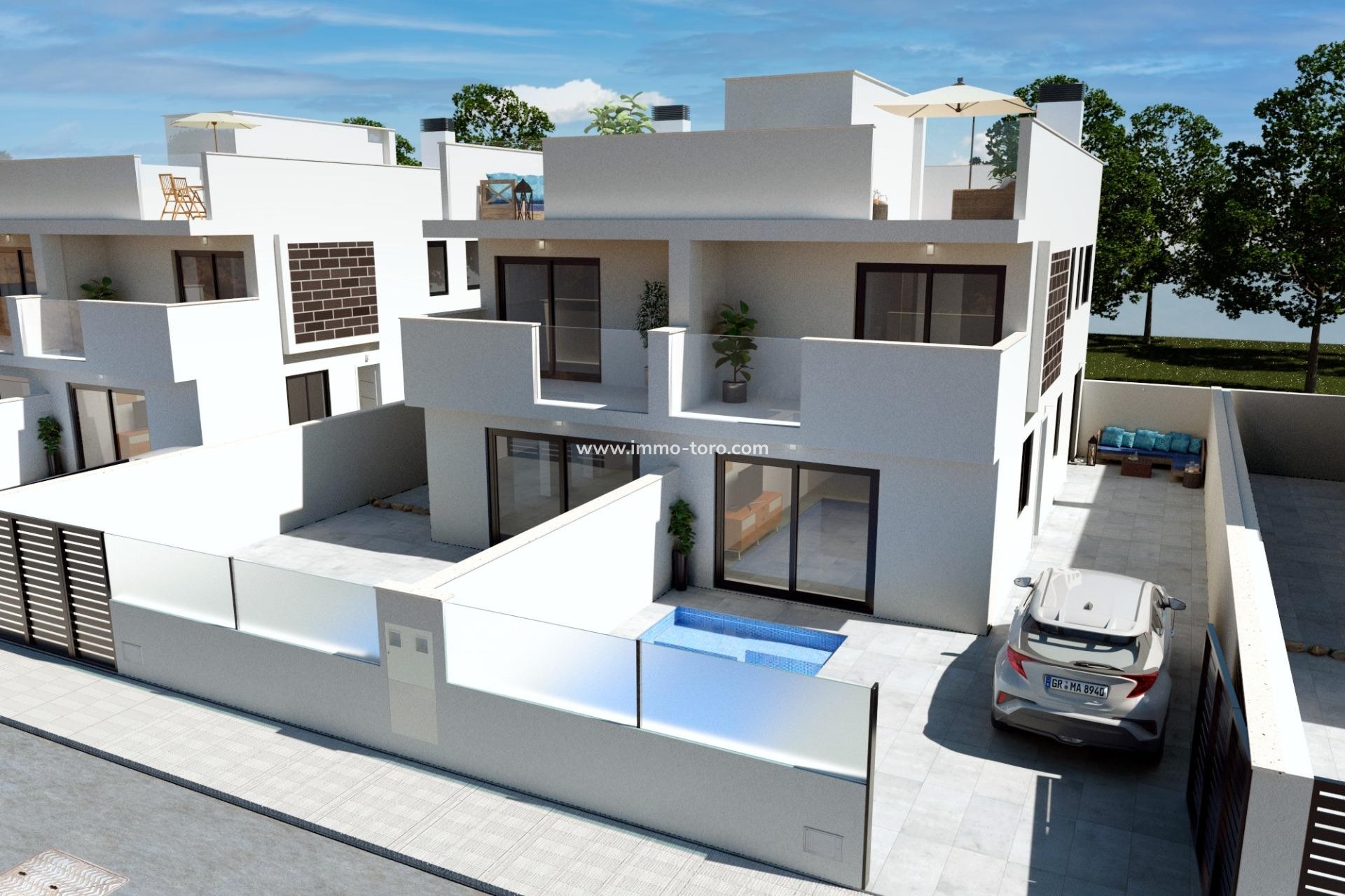 Nouvelle construction - Maison jumelée - San Pedro del Pinatar - San Pedro de Pinatar