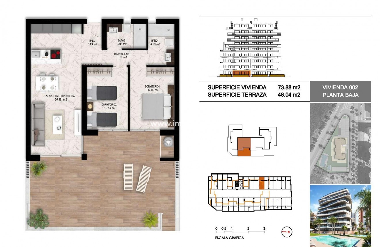 Nueva construcción  - Apartamento - Guardamar - Guardamar del Segura