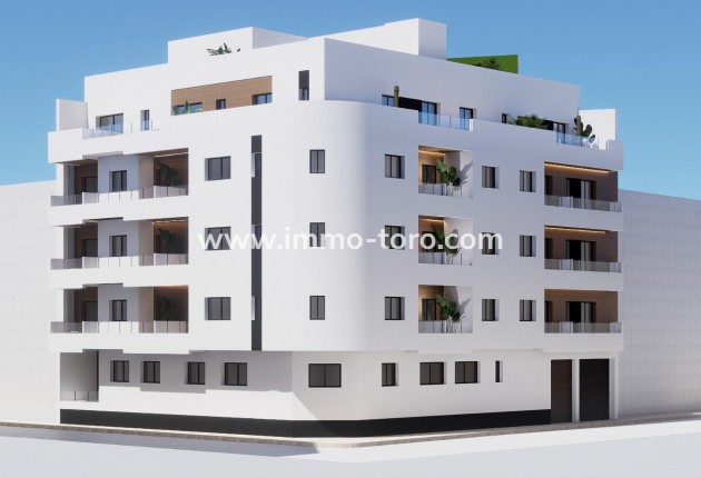 Appartement  - Nieuwbouw - Torrevieja - pueblo