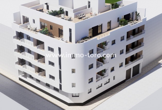 Appartement  - Nieuwbouw - Torrevieja - pueblo