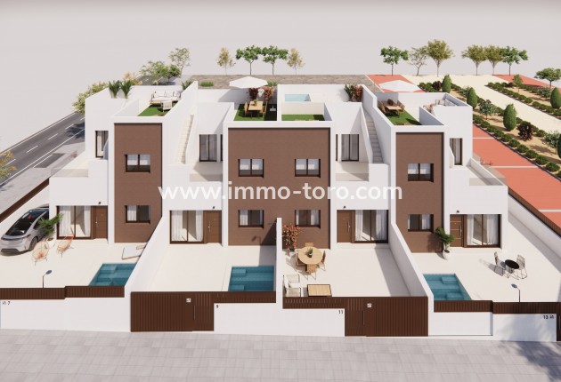 Detached house / Townhouse - New Build - Pilar de la Horadada - Pilar de la Horadada