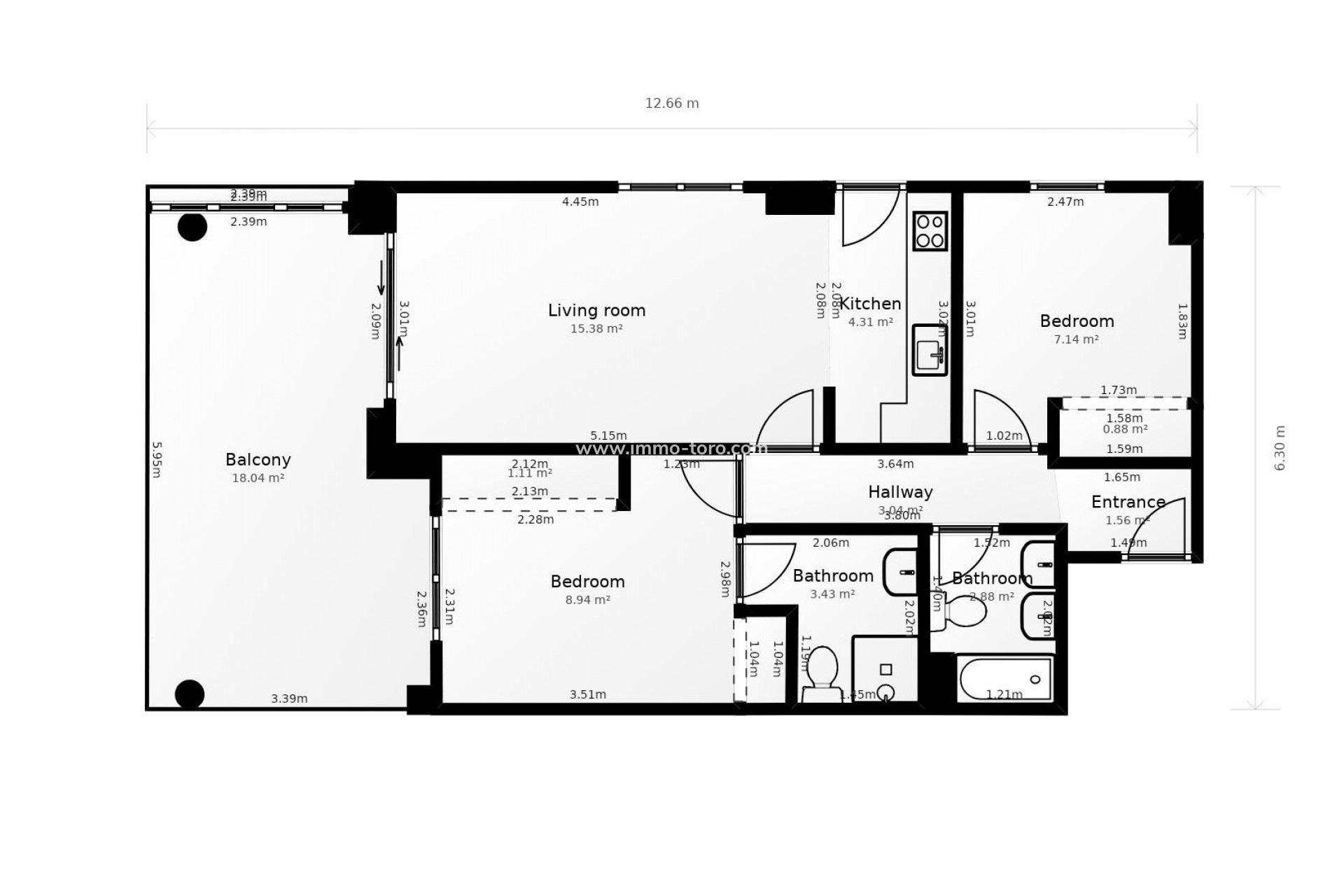 Herverkoop - Appartement  - Calpe