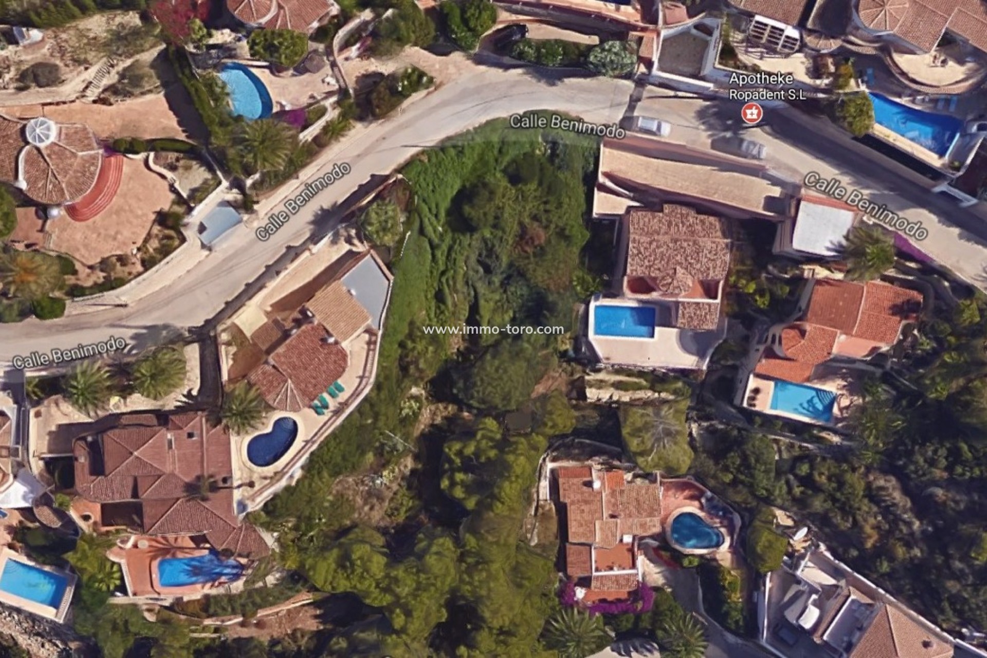 Herverkoop - Plot - Moraira - Benimeit Moraira