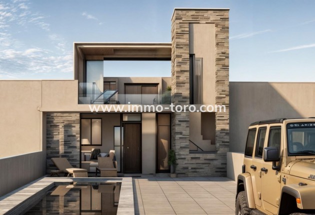 Maison jumelée - Nouvelle construction - Fuente Álamo - La Pinilla