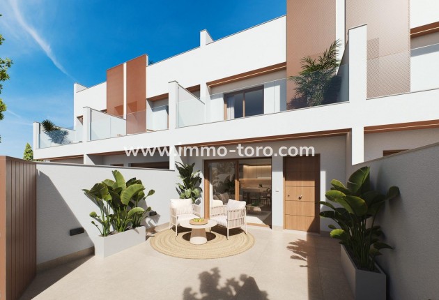 Maison jumelée - Nouvelle construction - San Pedro del Pinatar - Pueblo