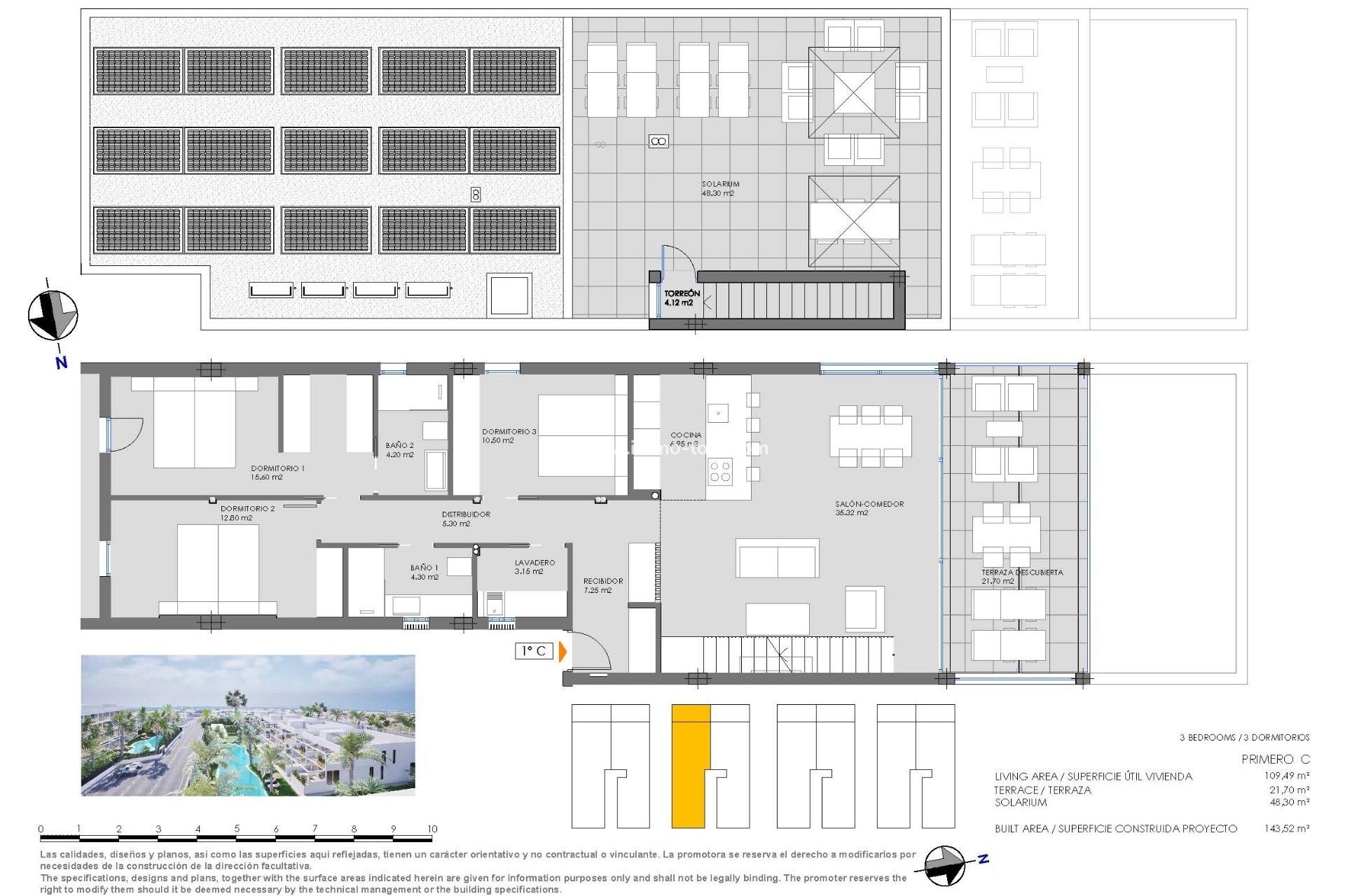 New Build - Apartment - Cartagena - Mar De Cristal