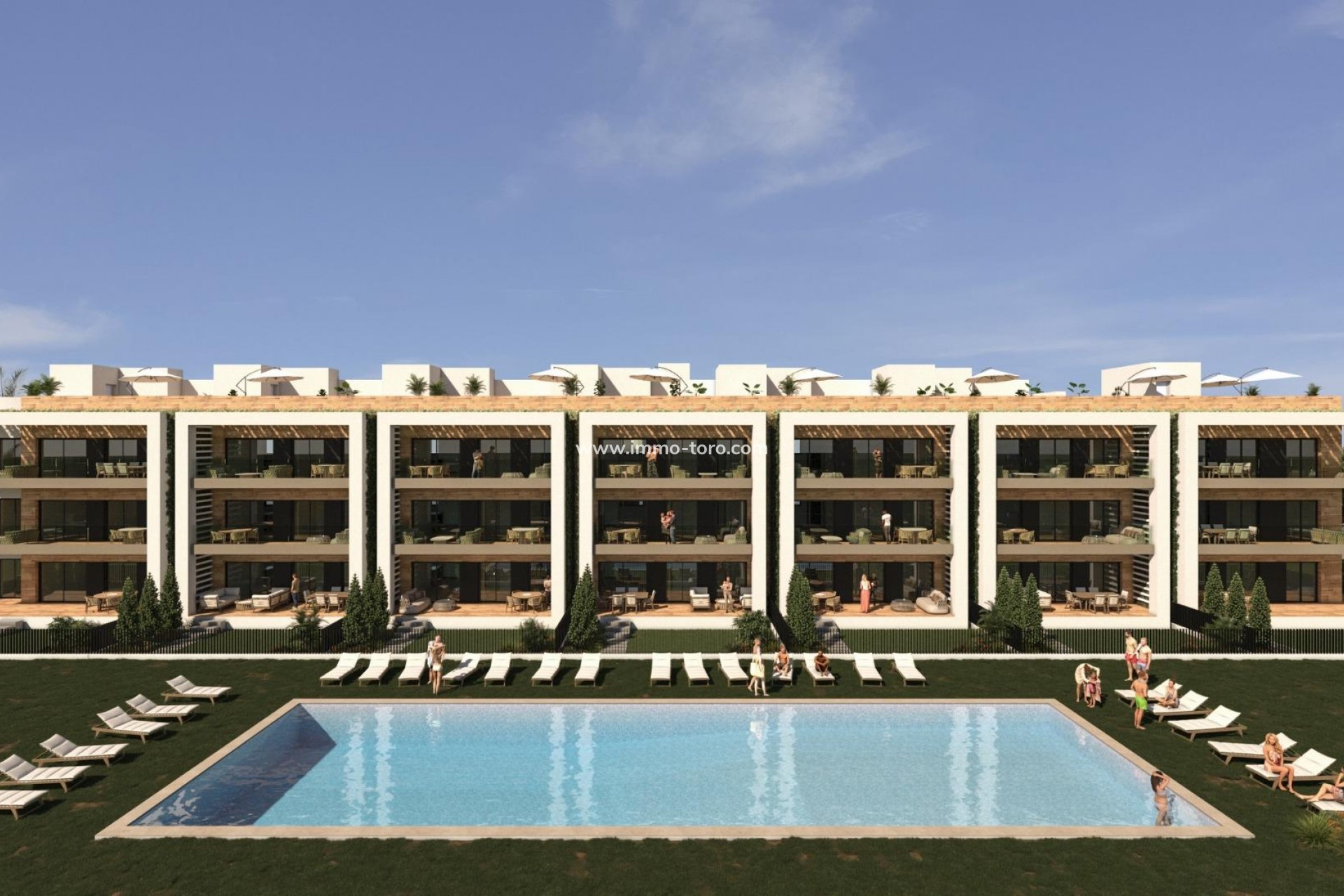 New Build - Apartment - Los Alcázares - La Serena Golf