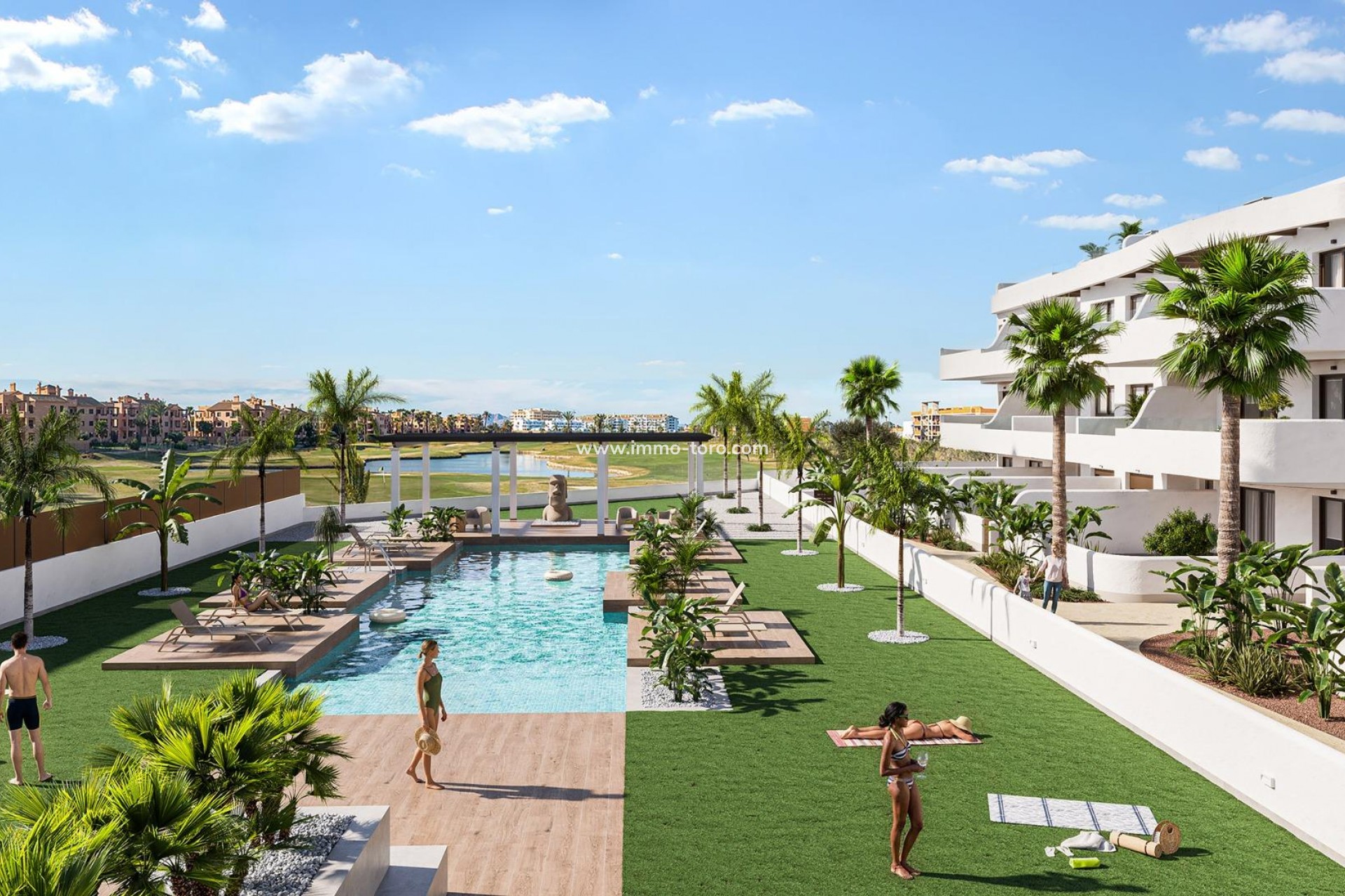New Build - Apartment - Los Alcázares - La Serena Golf