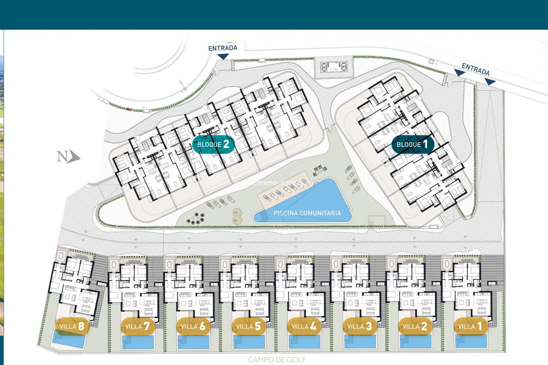 New Build - Apartment - Los Alcázares - Serena Golf