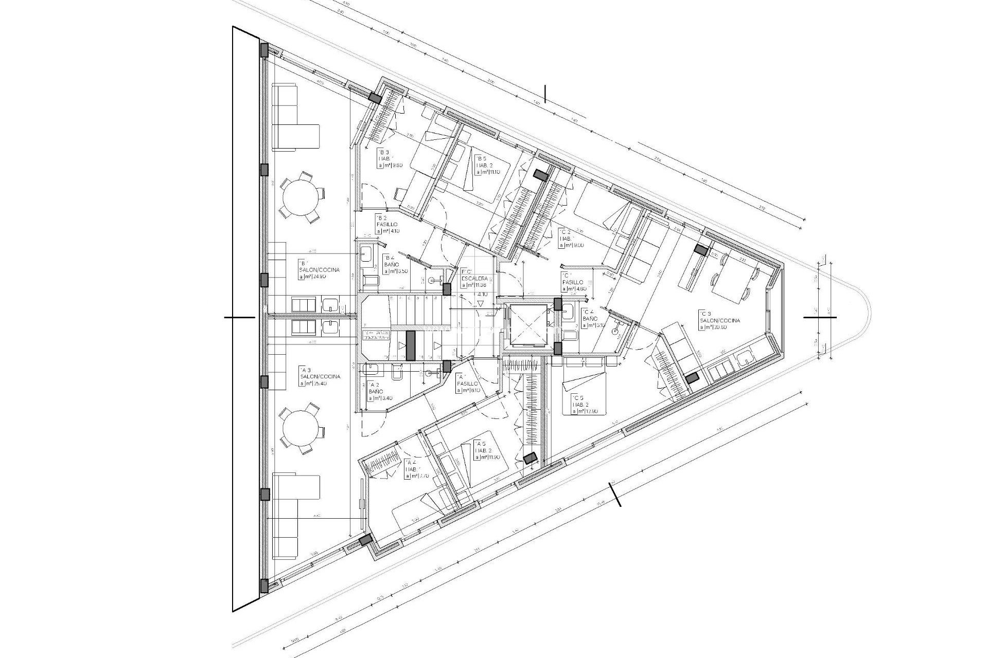 New Build - Apartment - Mazarrón - pueblo