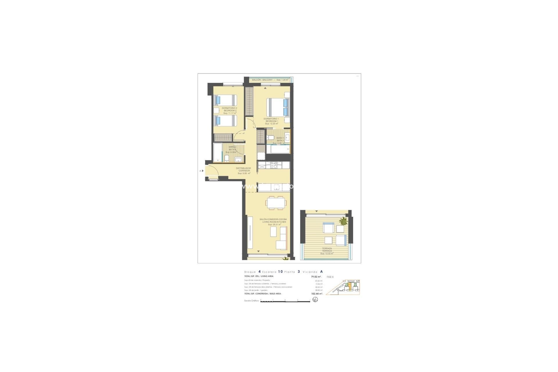 New Build - Apartment - Orihuela - Campoamor