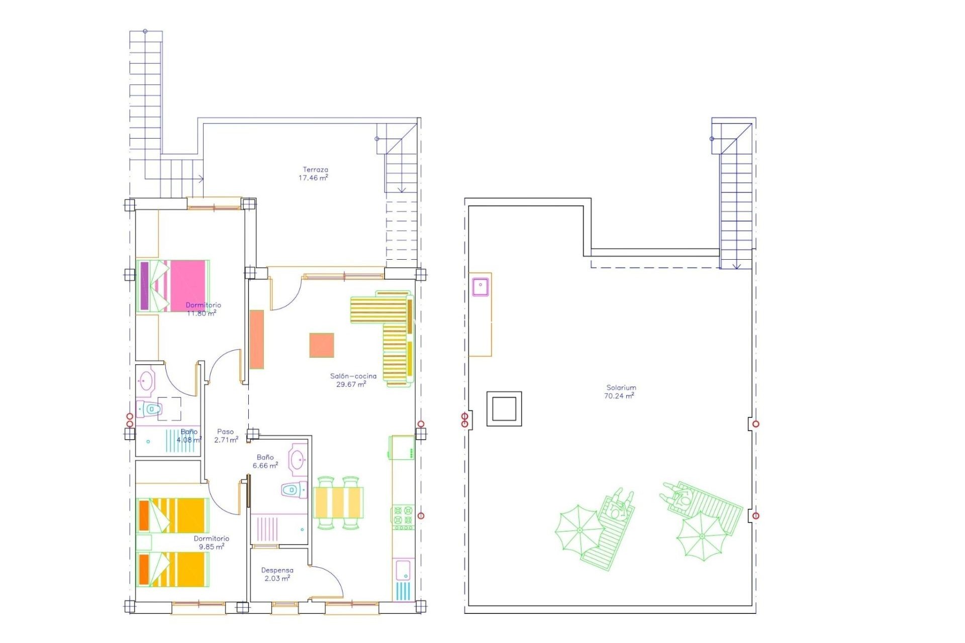 New Build - Apartment - San Javier - pueblo