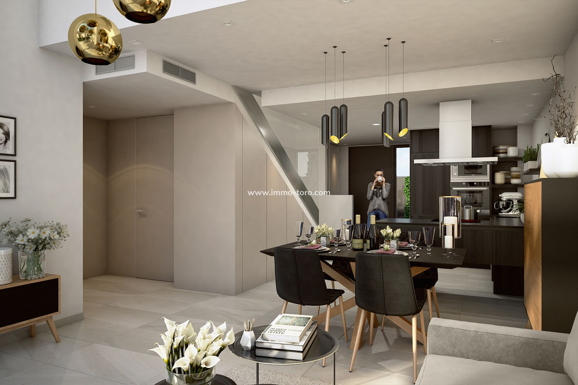 New Build - Detached house / Townhouse - Algorfa