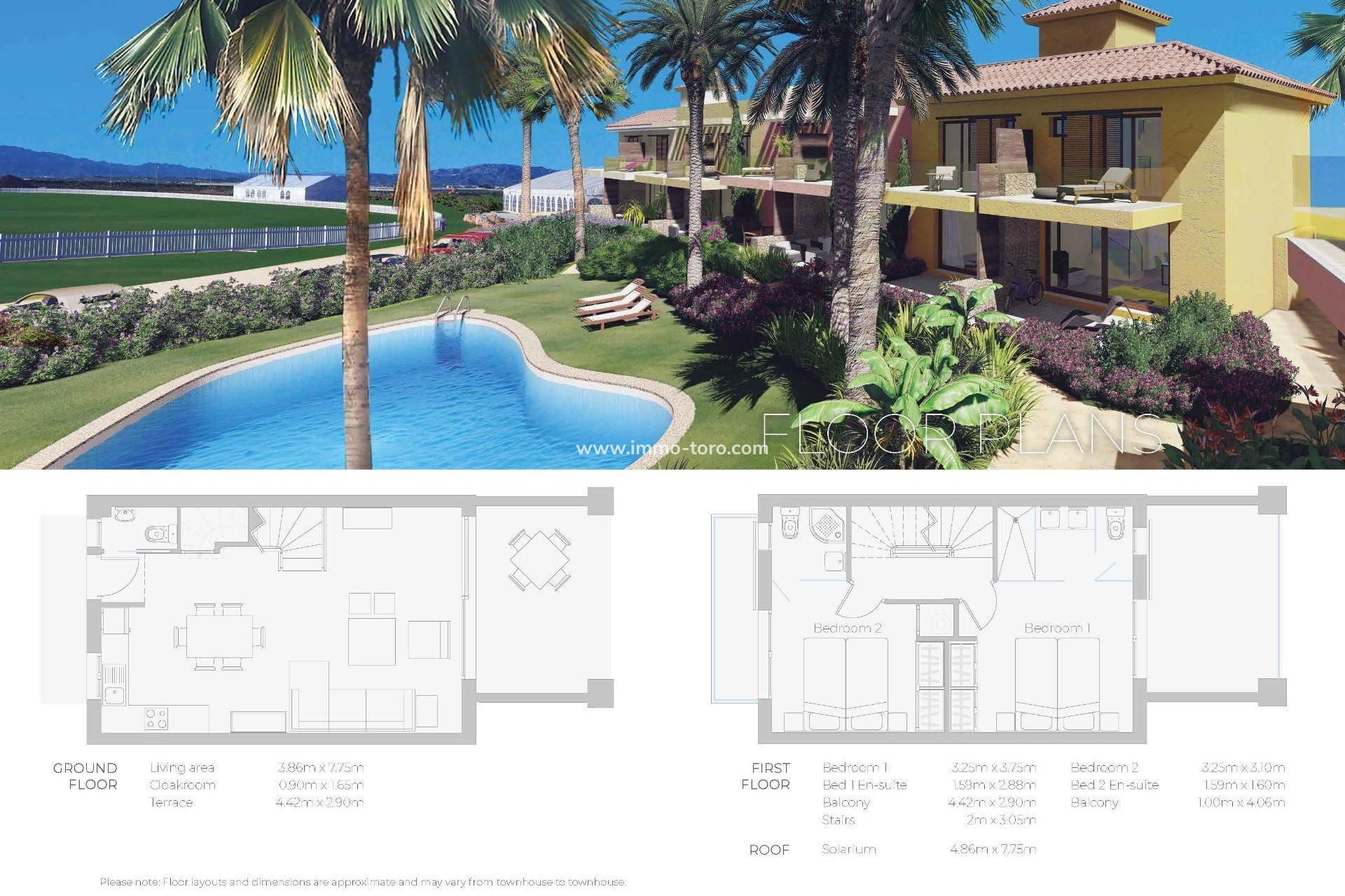 New Build - Detached house / Townhouse - Cuevas Del Almanzora - Desert Springs Golf Club