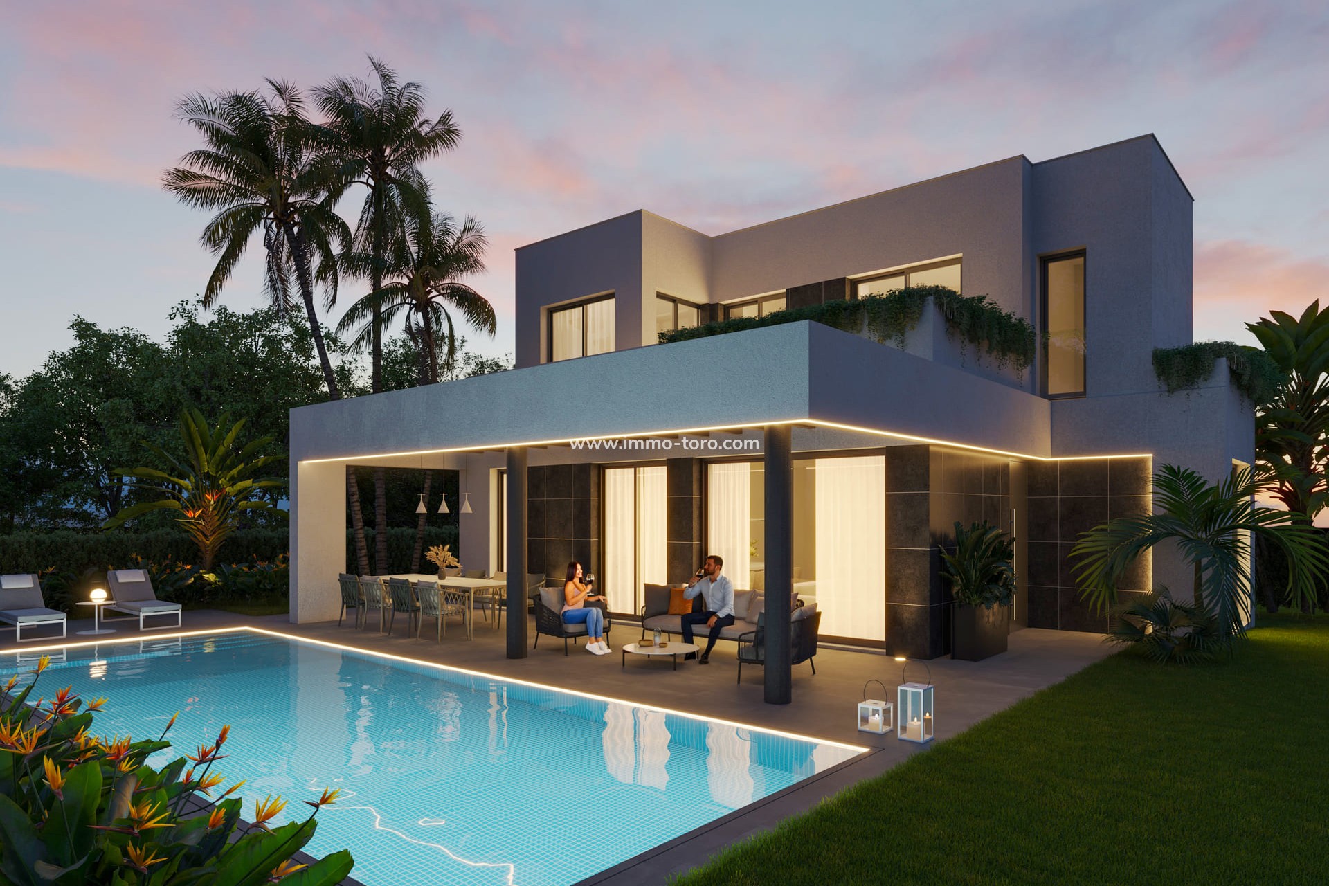 New Build - Detached house / Townhouse - Finestrat