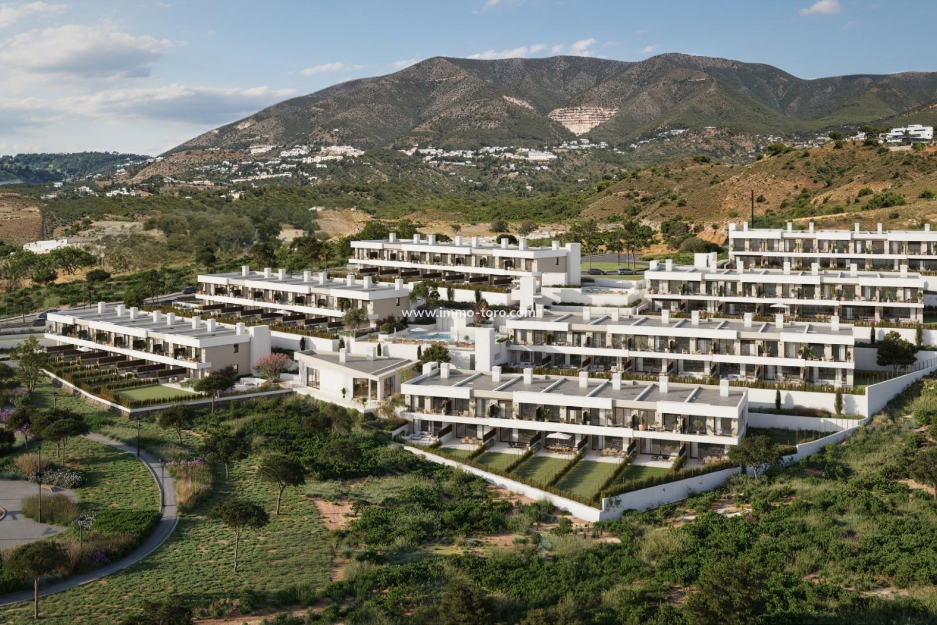 New Build - Detached house / Townhouse - Fuengirola - Higueron