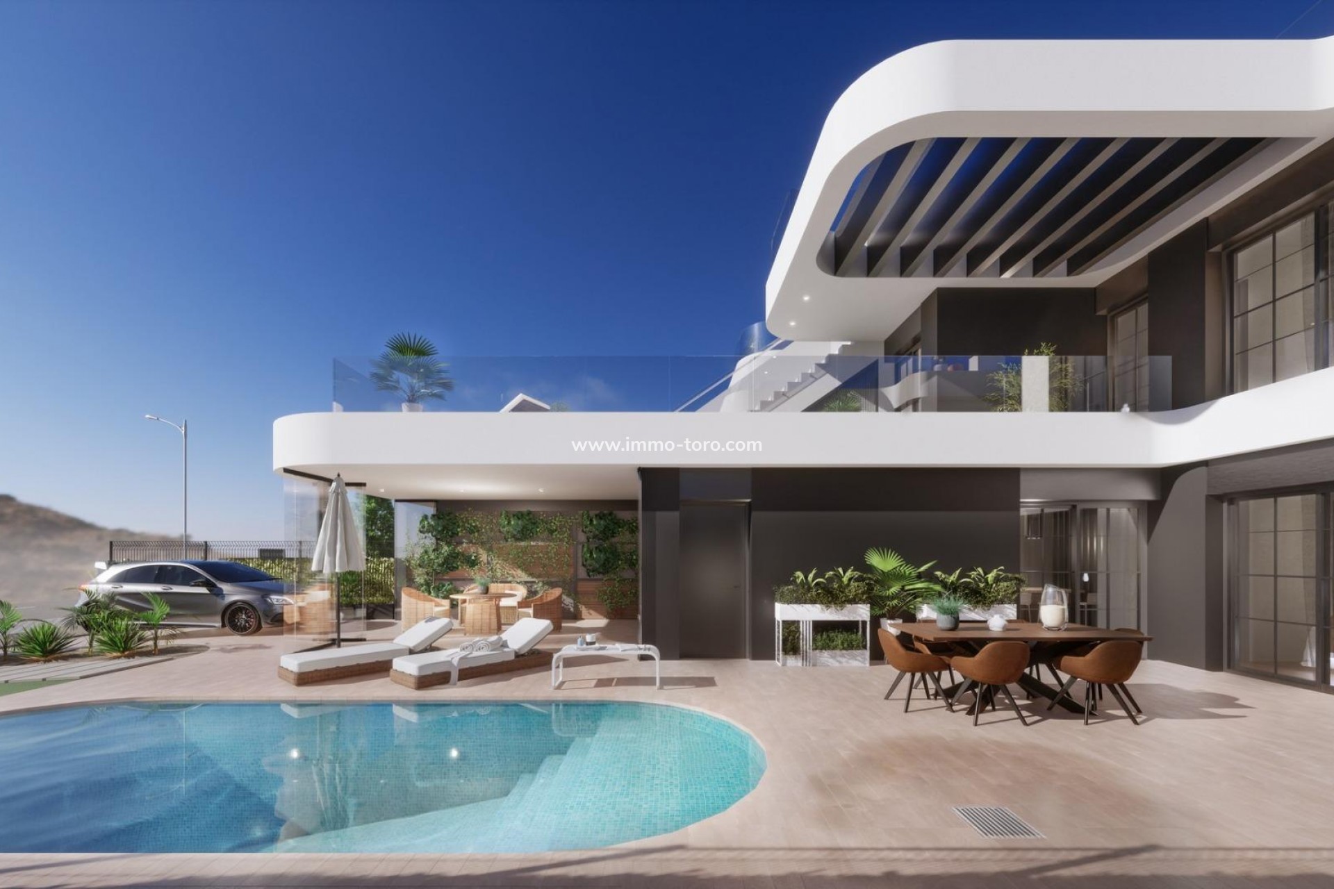New Build - Detached house / Townhouse - Los Alcázares - Serena Golf