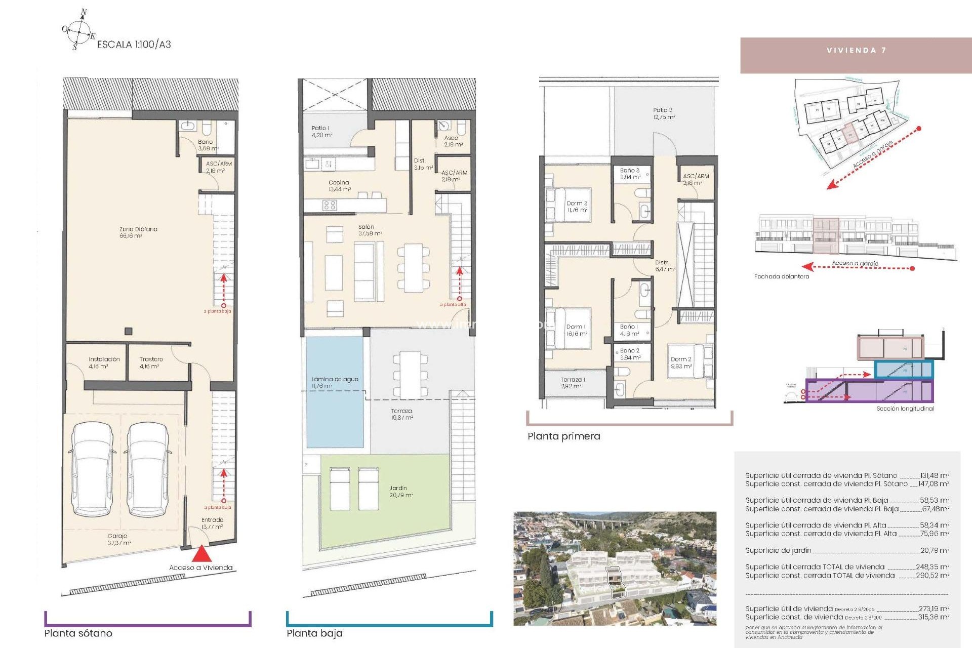 New Build - Detached house / Townhouse - Malaga - Pedregalejo