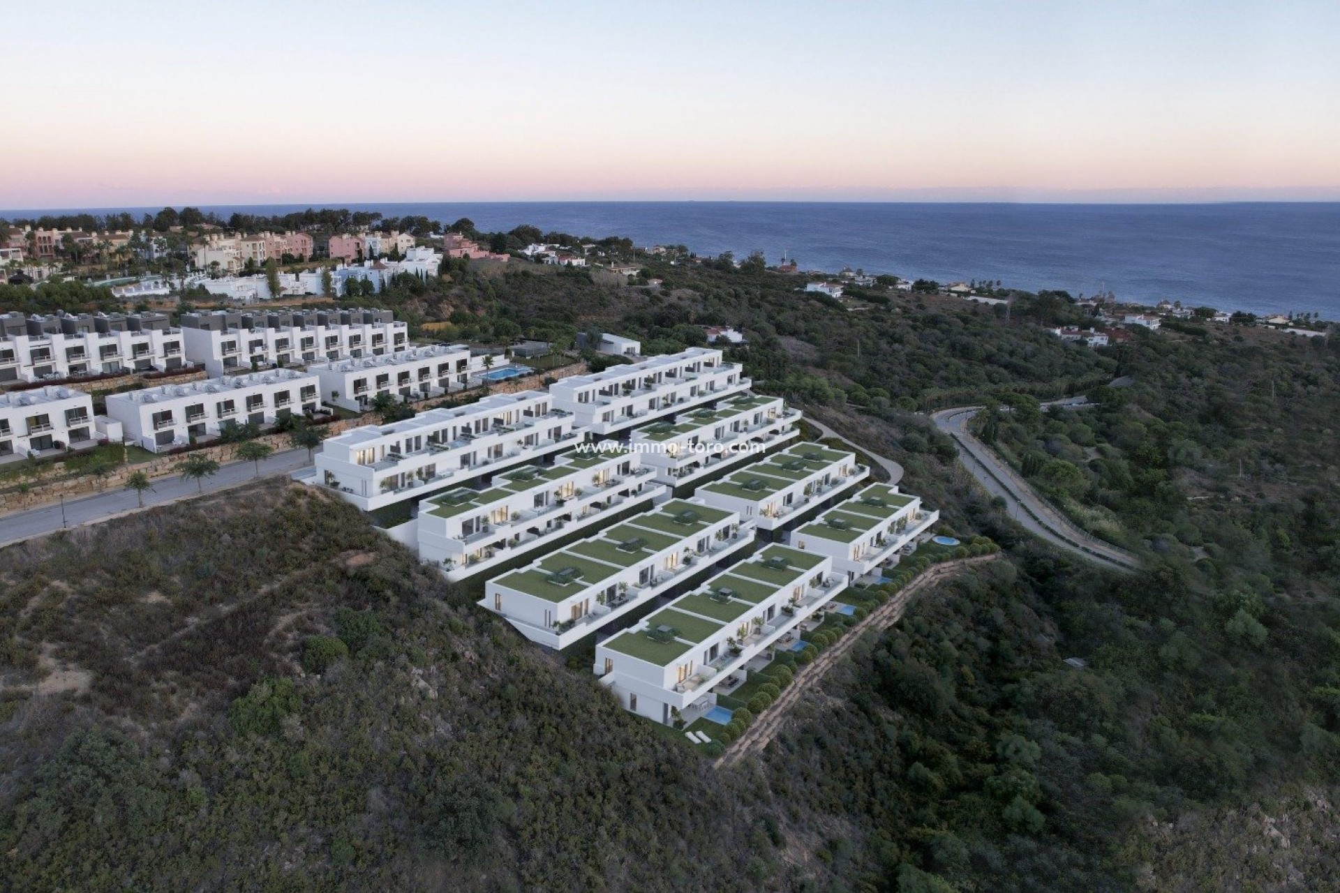 New Build - Detached house / Townhouse - Manilva - Punta chullera