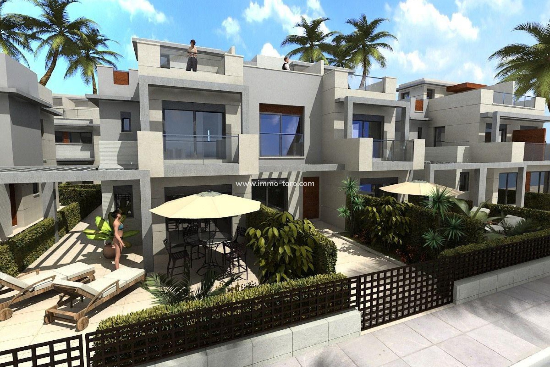 New Build - Detached house / Townhouse - Puerto de Mazarron - Mar De Plata