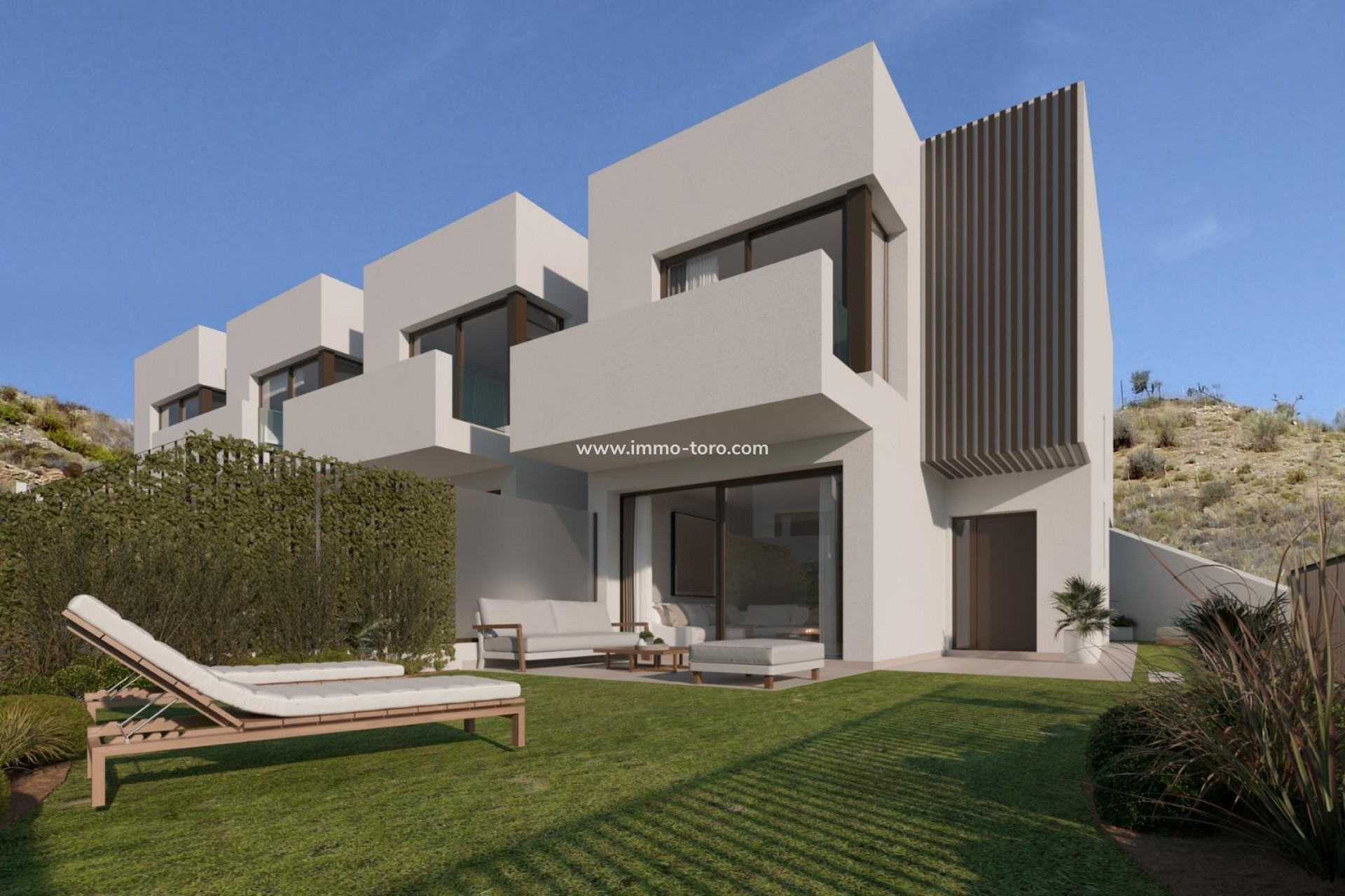New Build - Detached house / Townhouse - rincon de la victoria - pueblo