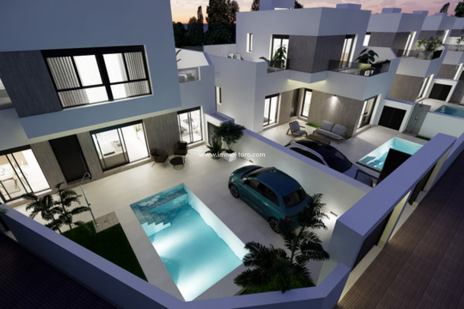 New Build - Detached house / Townhouse - San Fulgencio