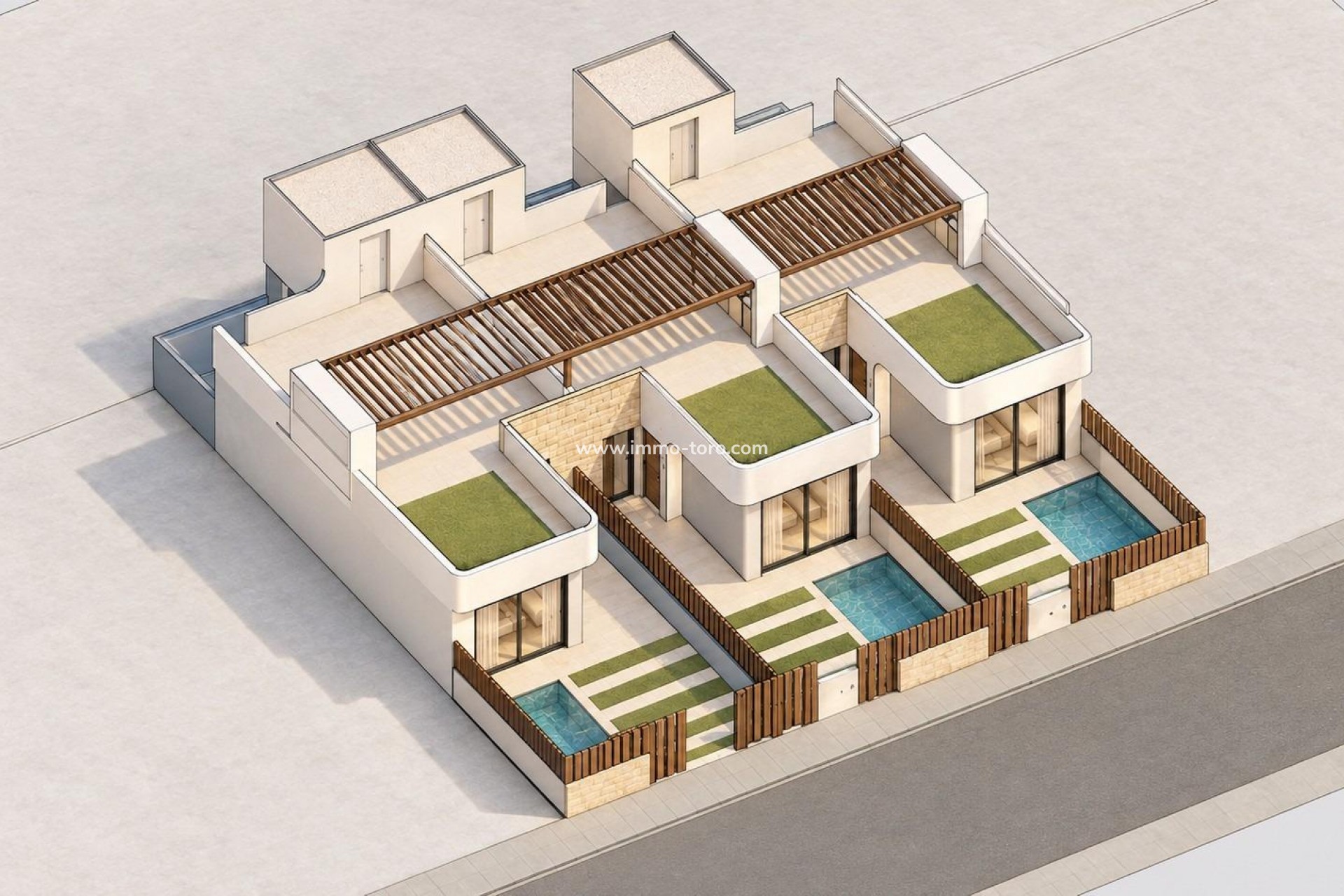 New Build - Detached house / Townhouse - San Pedro del Pinatar - Pueblo