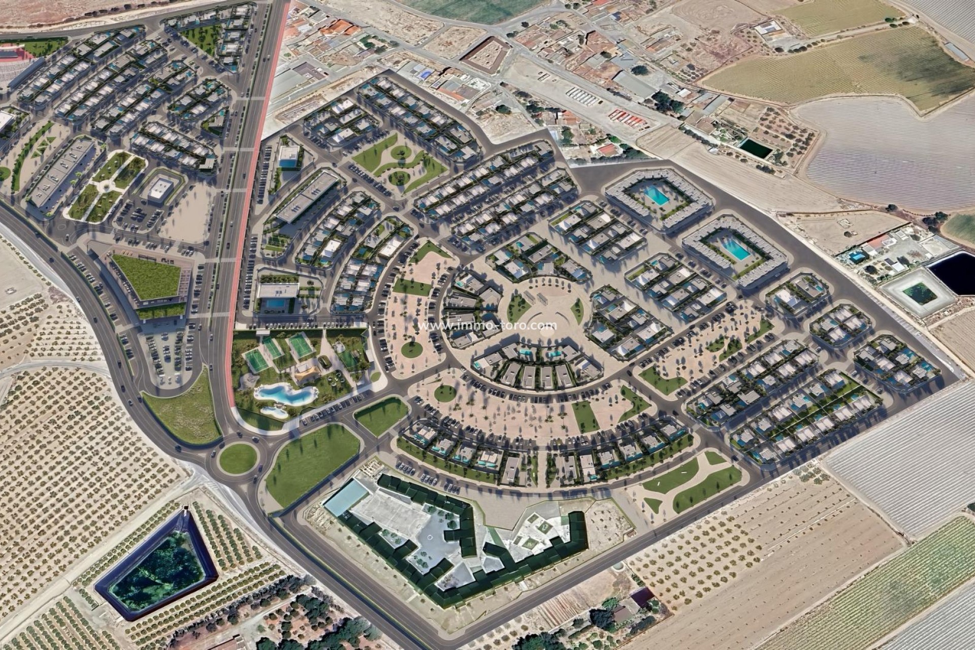 New Build - Detached house / Townhouse - Torre Pacheco - El Alba