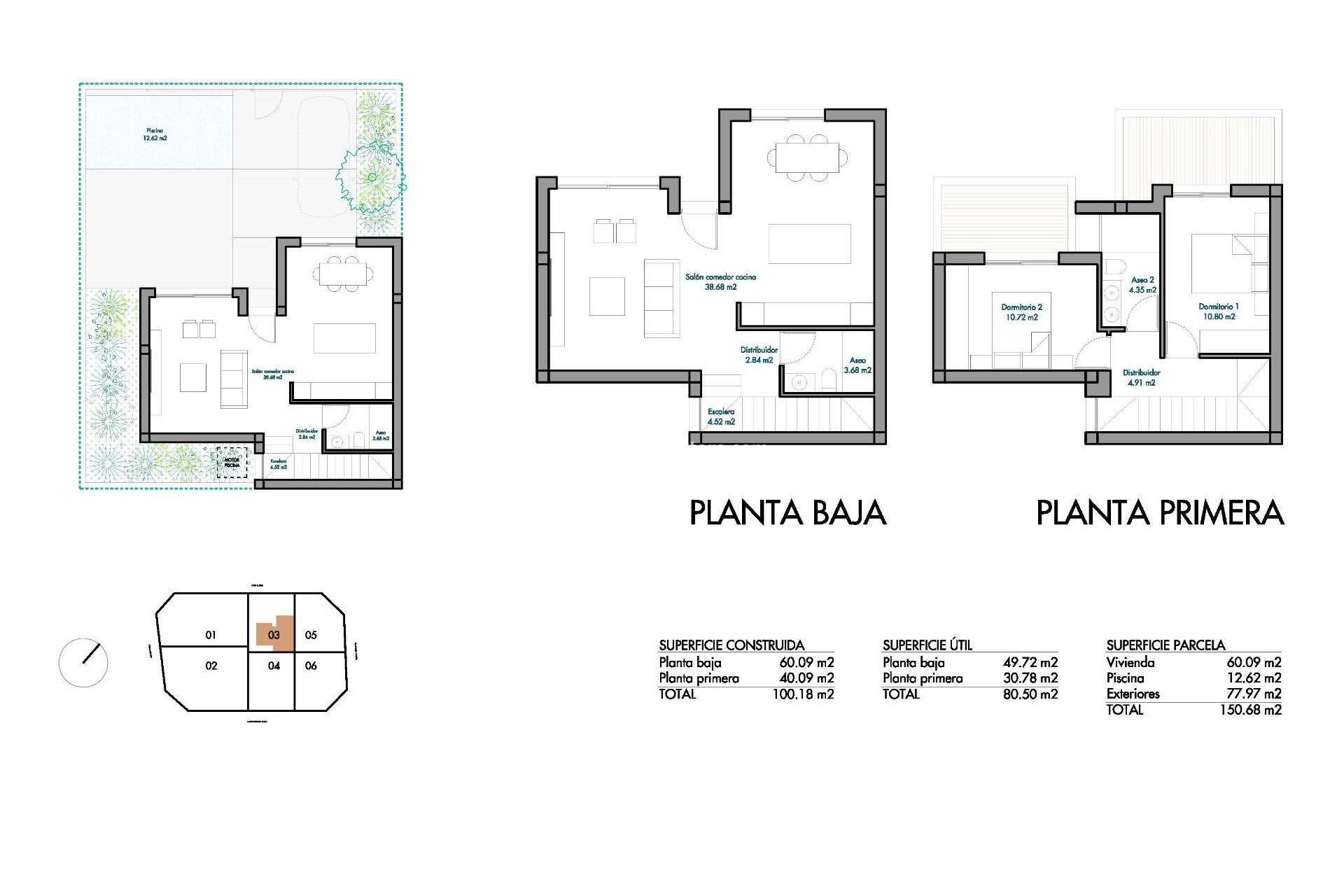 New Build - Detached house / Townhouse - Torre Pacheco - El Alba