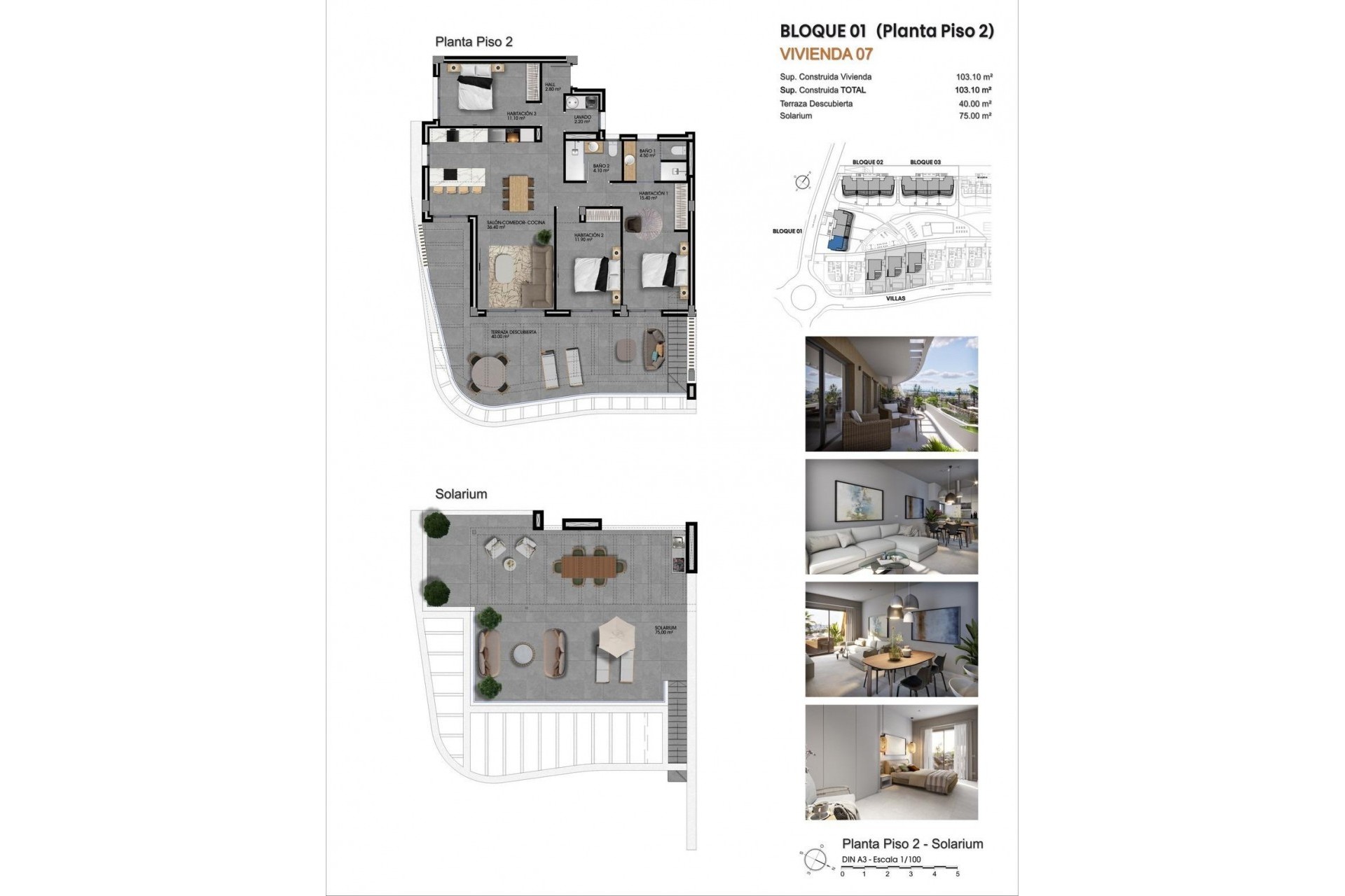 New Build - Penthouse - Finestrat - Campana garden
