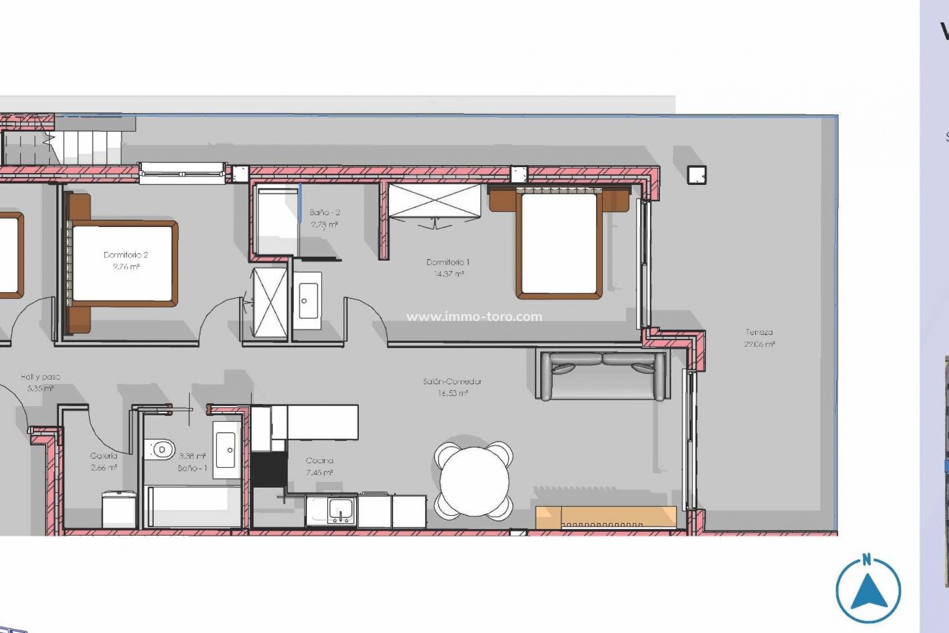 New Build - Penthouse - Guardamar - El Raso