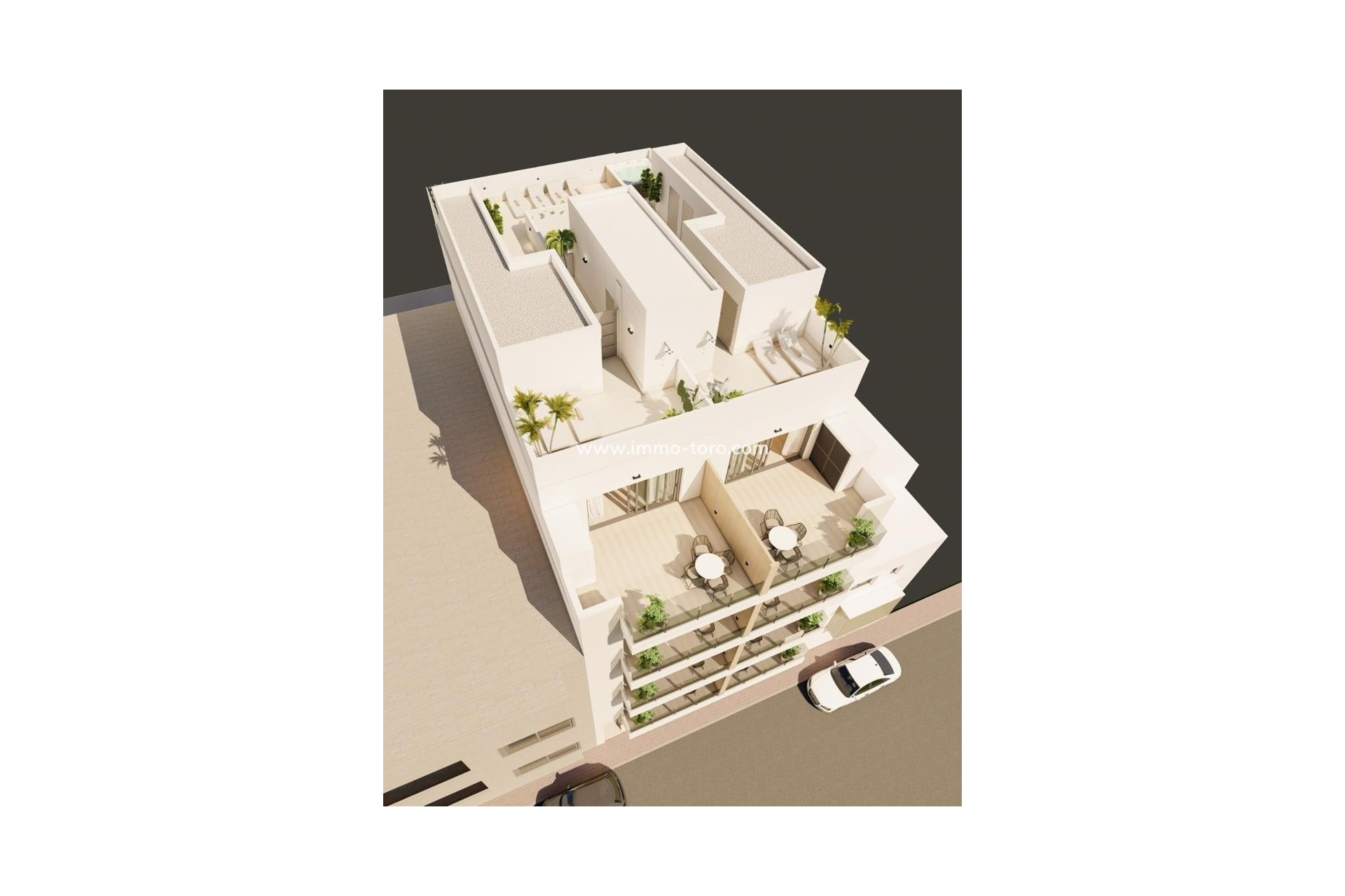 New Build - Penthouse - Guardamar - Pueblo