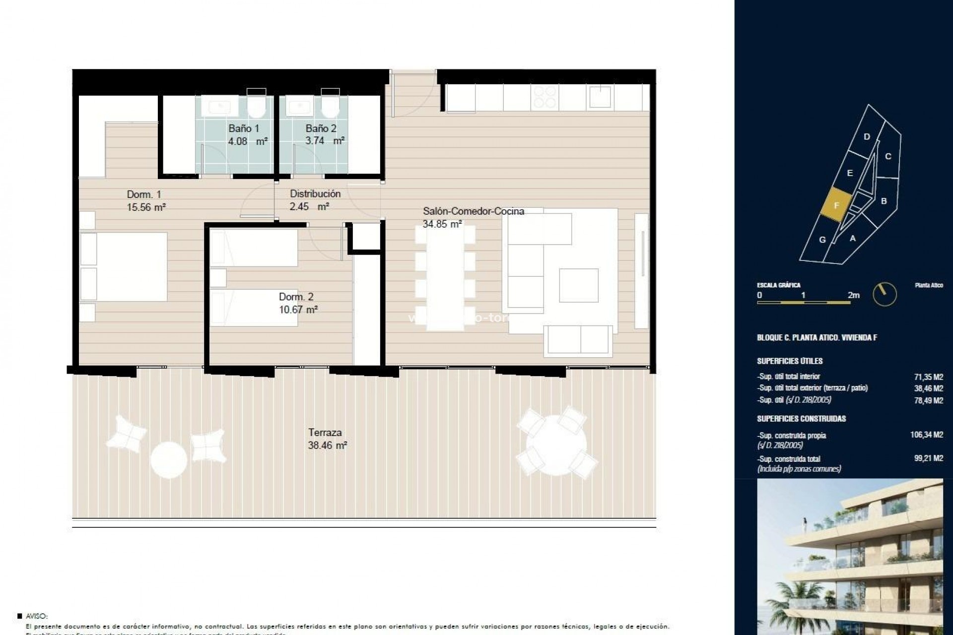 New Build - Penthouse - Manilva - Castillo de la Duquesa
