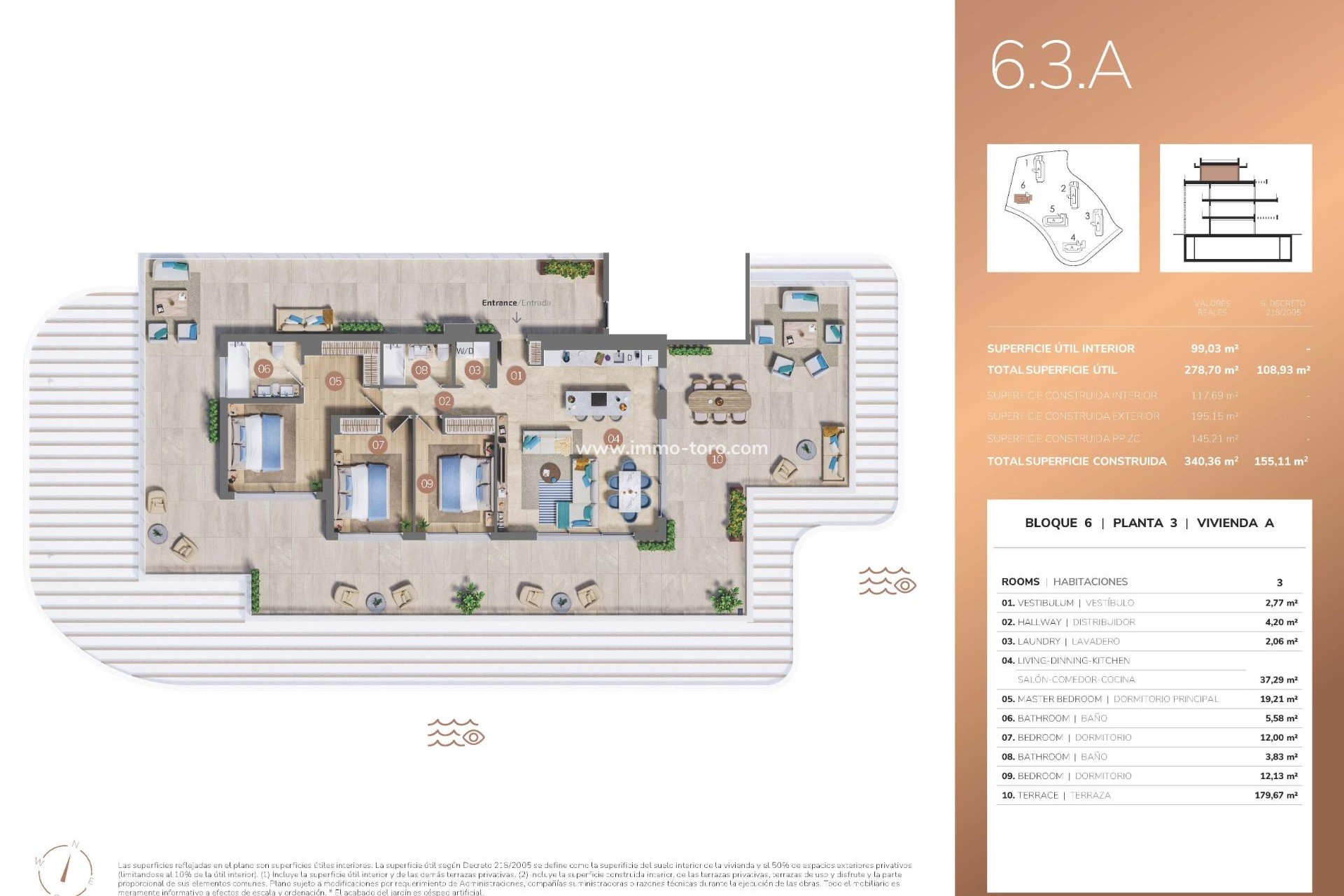 New Build - Penthouse - Mijas - Cerrado del Aguila Golf and Resort