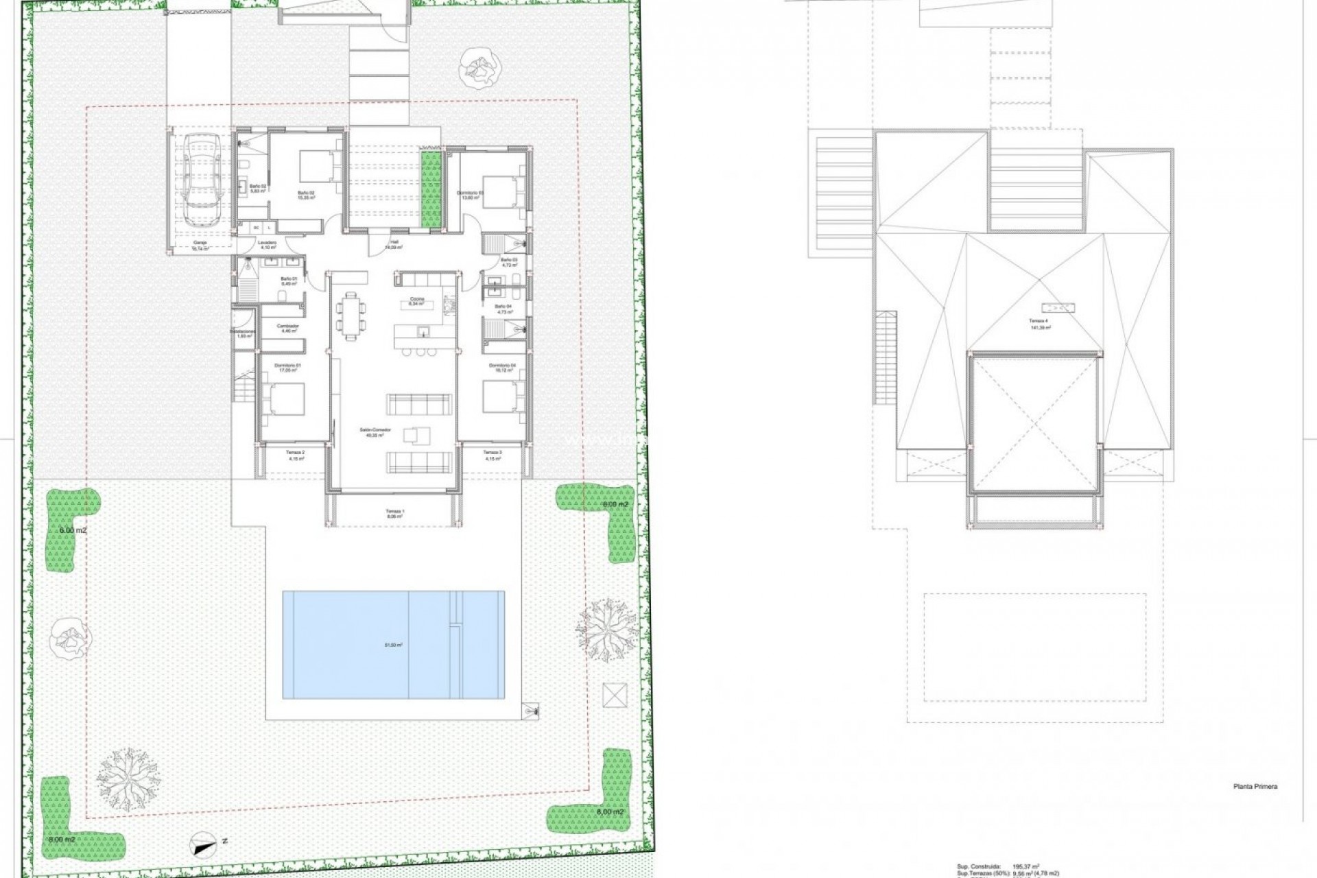 New Build - Villa - BAÑOS Y MENDIGO - Altaona golf and country village