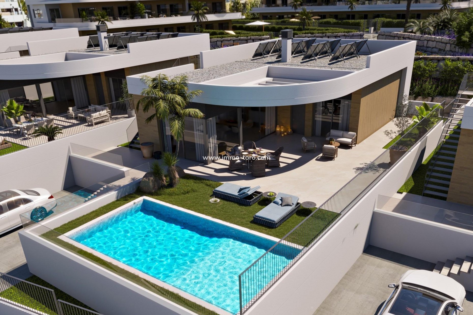 New Build - Villa - Finestrat - Campana garden