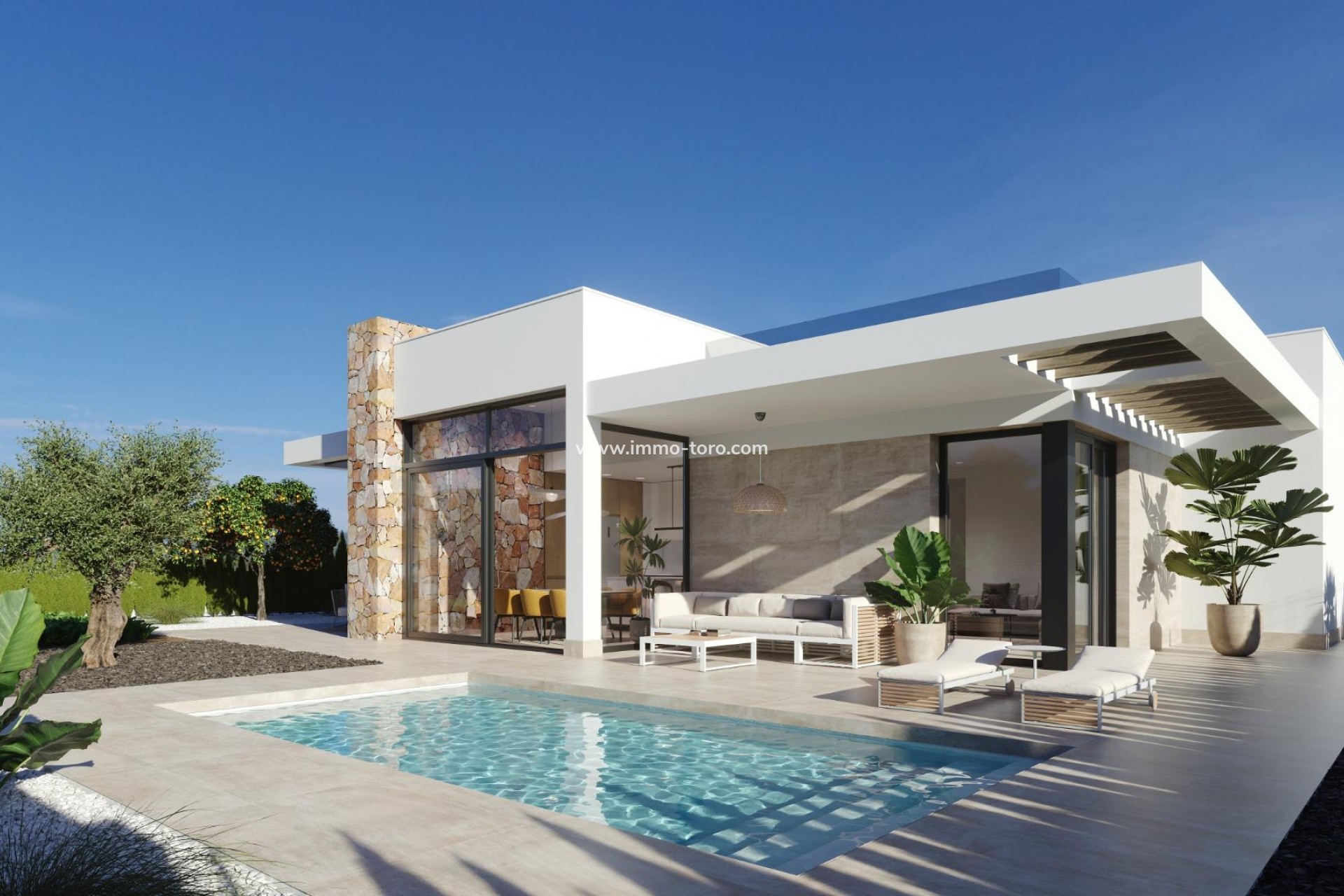 New Build - Villa - Fuente Álamo - Hacienda Del Álamo Golf