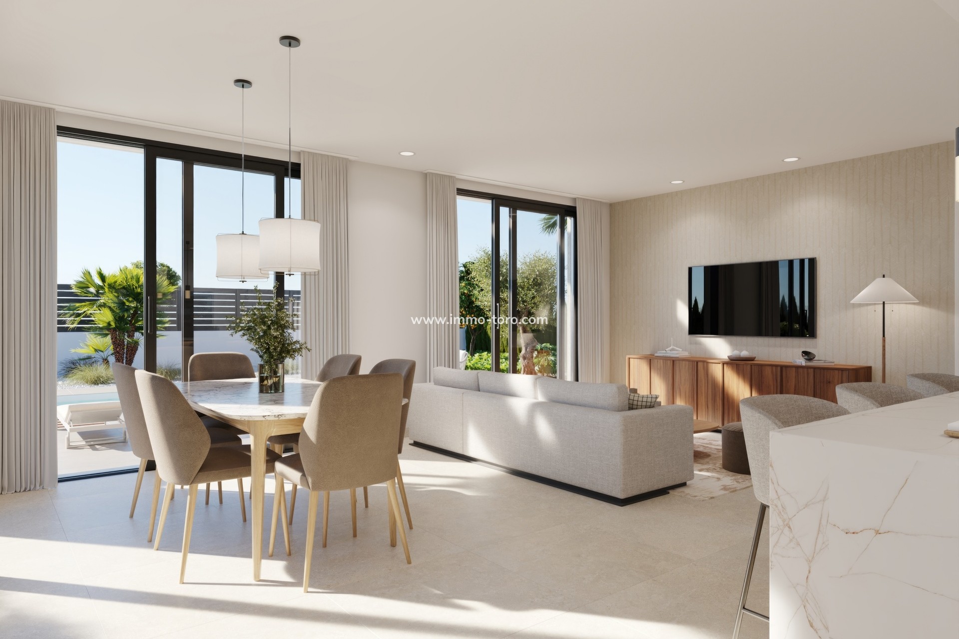 New Build - Villa - Fuente Álamo - Hacienda Del Álamo Golf