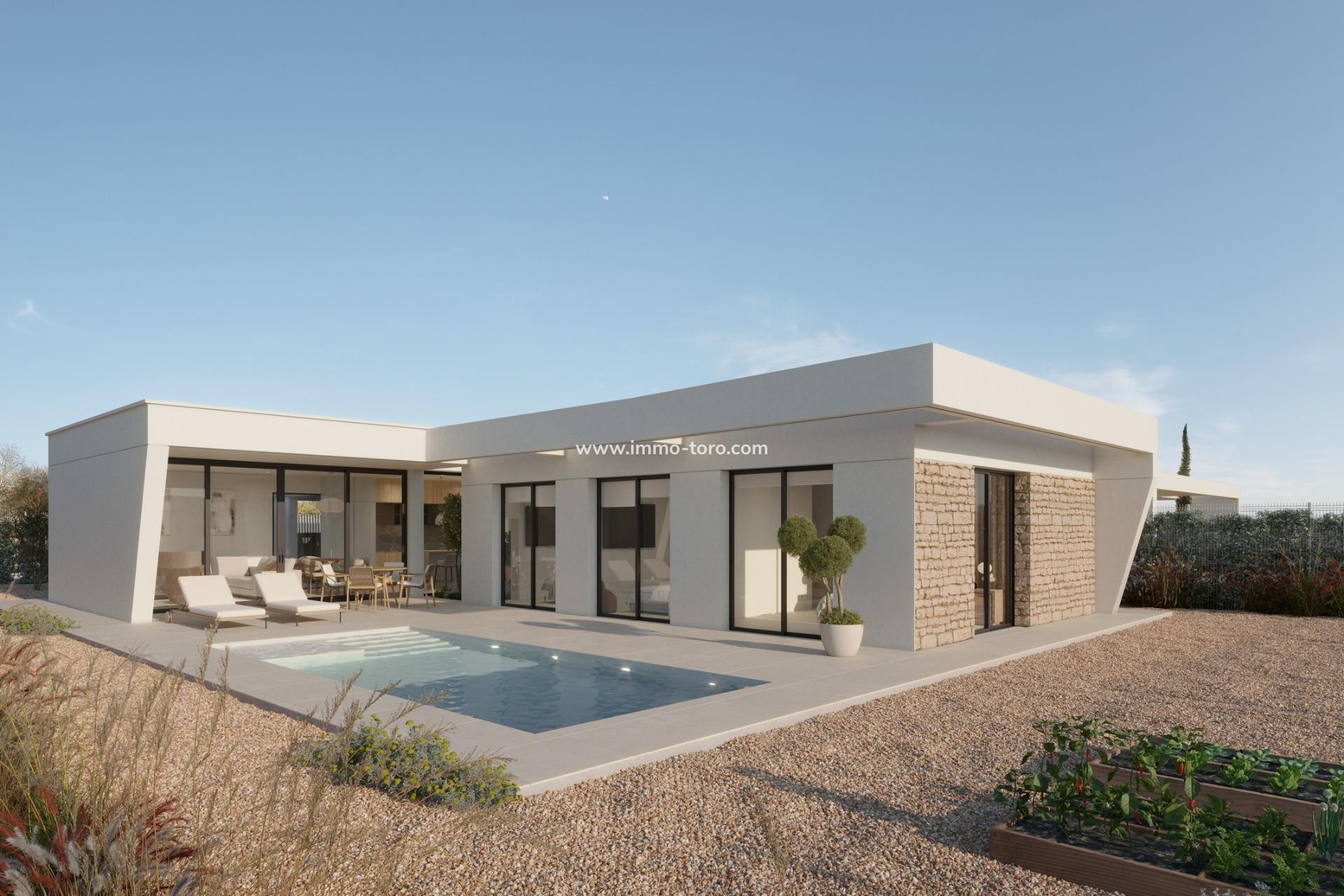 New Build - Villa - Fuente Álamo - Hacienda del Alamo