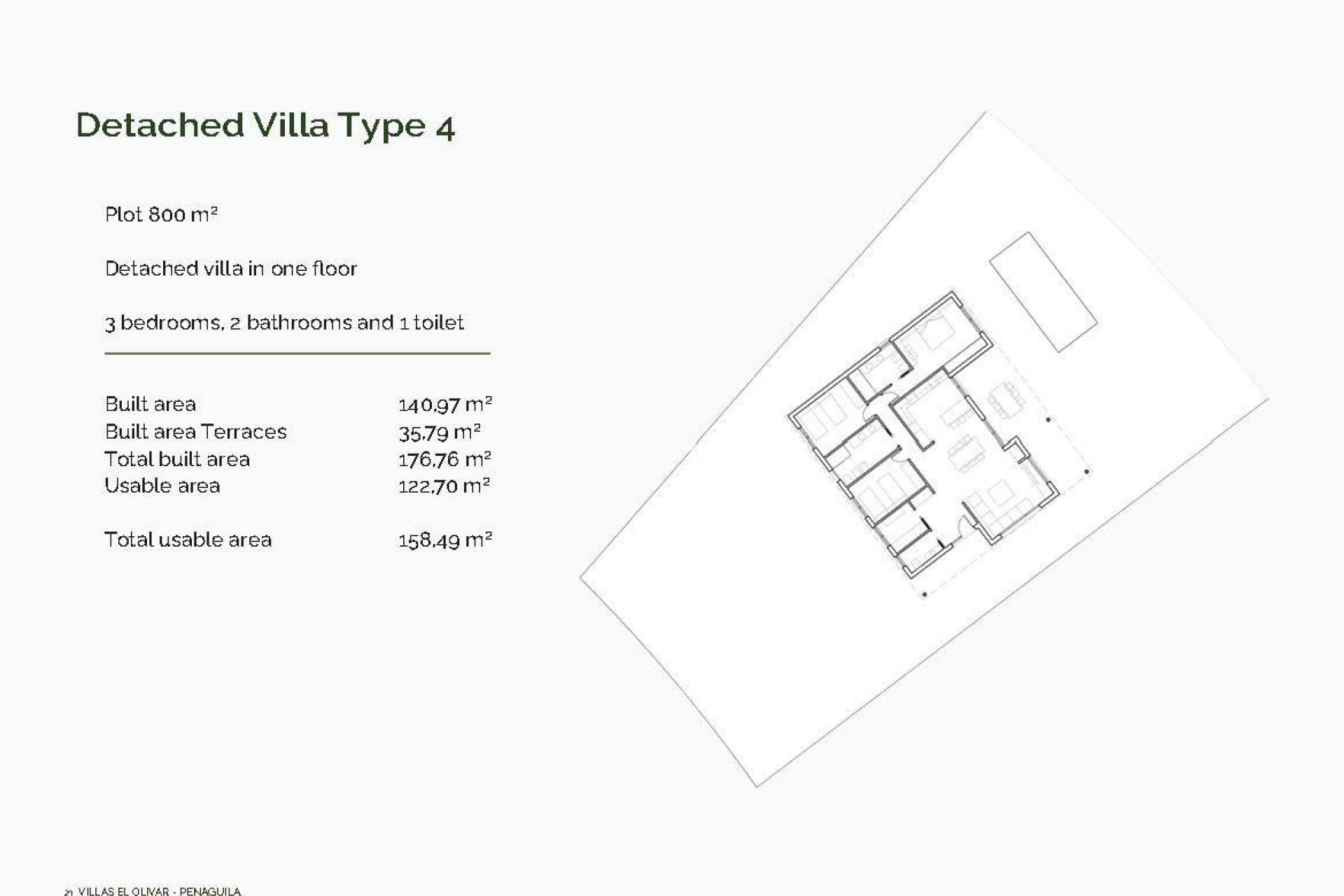 New Build - Villa - Penàguila - El Olivar