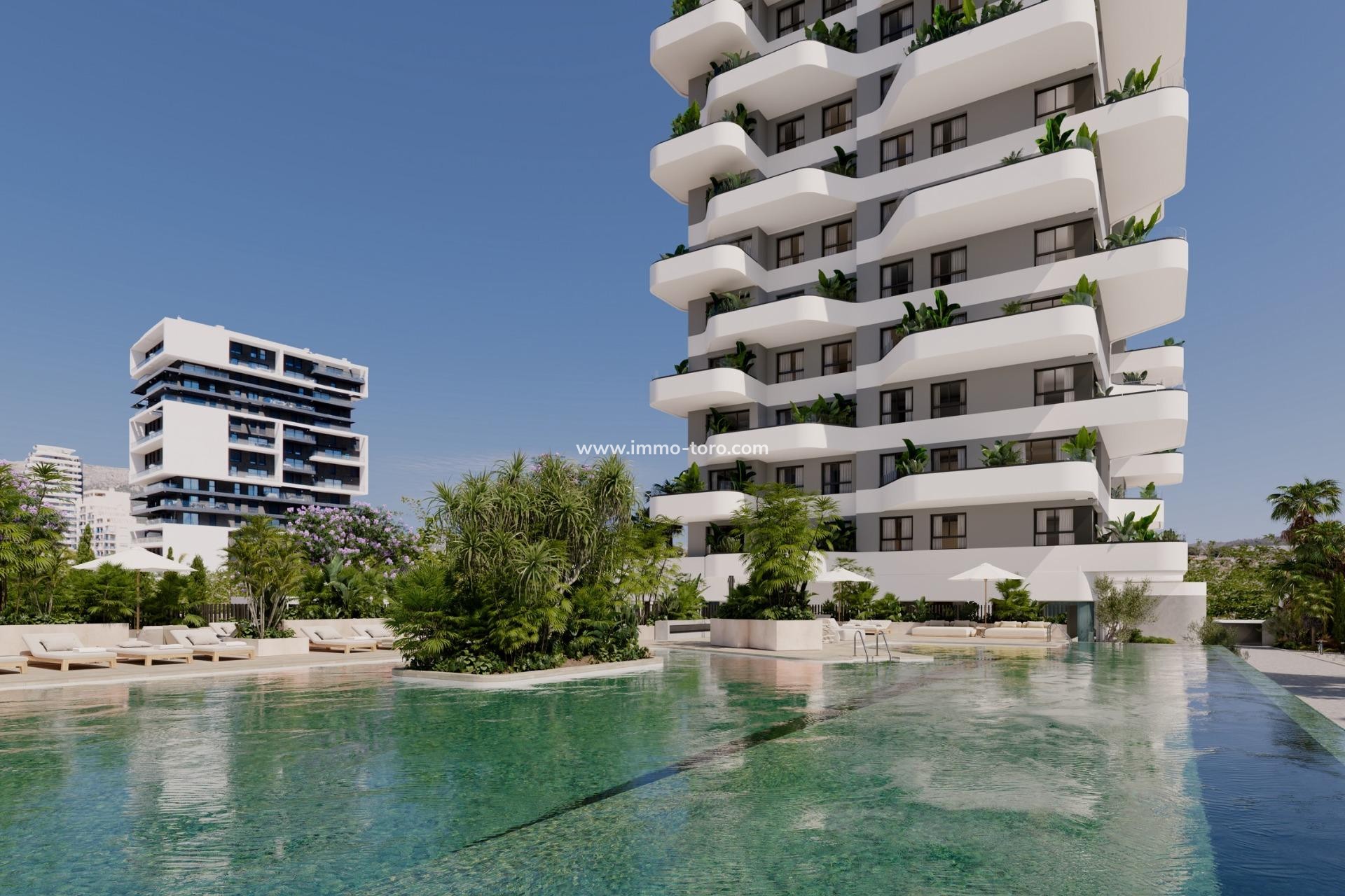 Nieuwbouw - Appartement  - Calpe - El Saladar