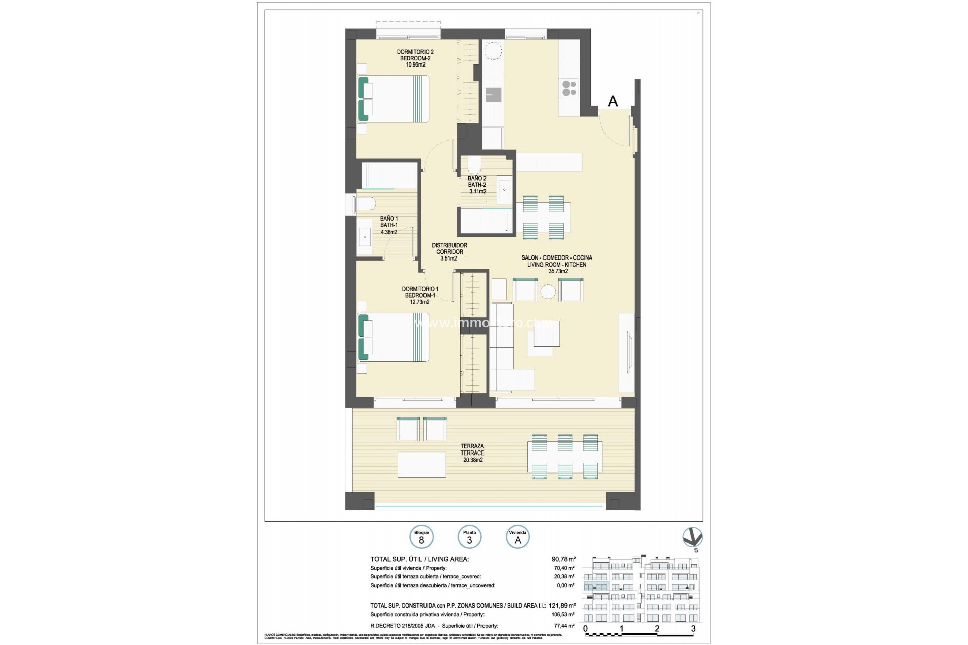 Nieuwbouw - Appartement  - Casares - Buenas Noches