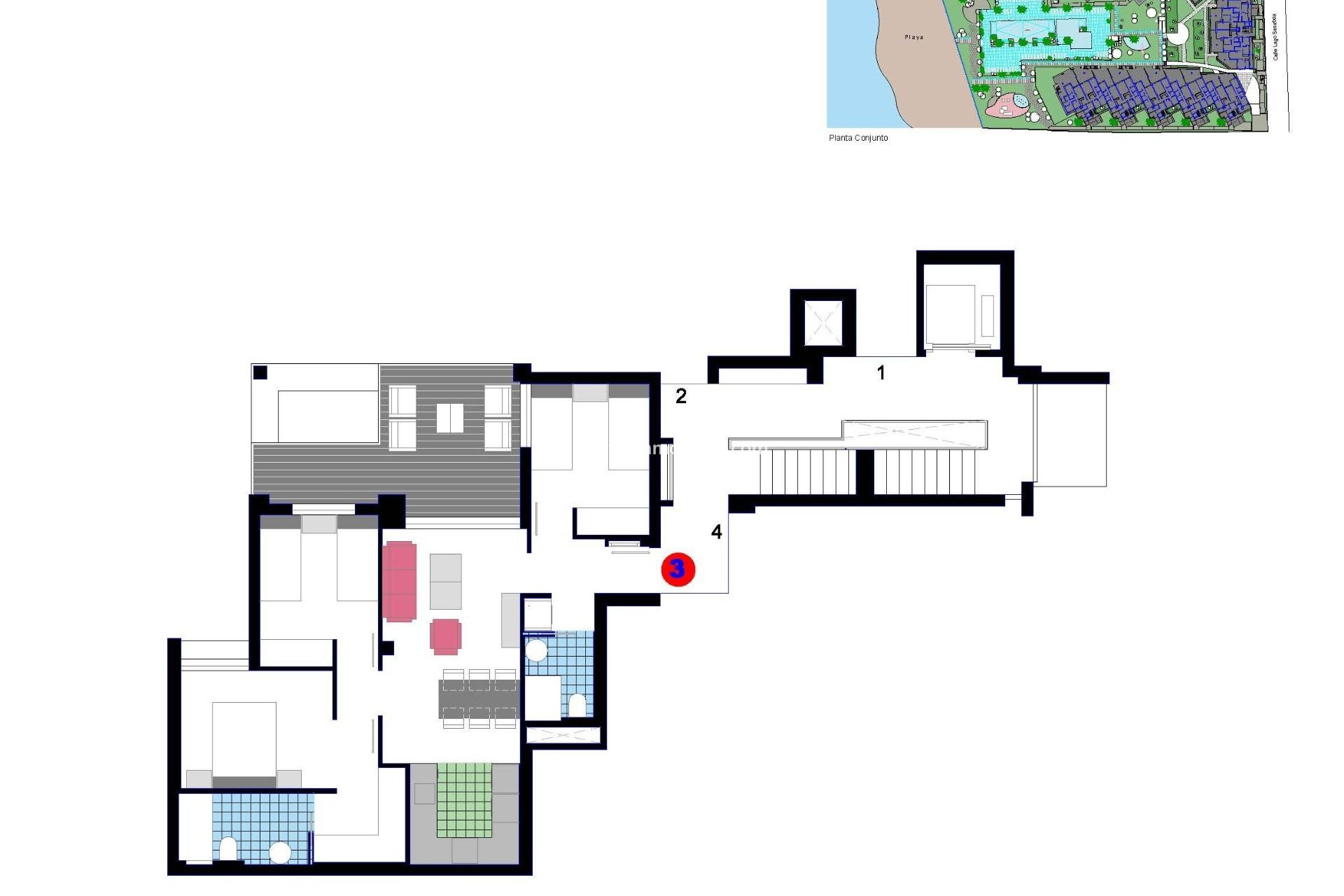 Nieuwbouw - Appartement  - Denia - L´Estanyó (Marinas)