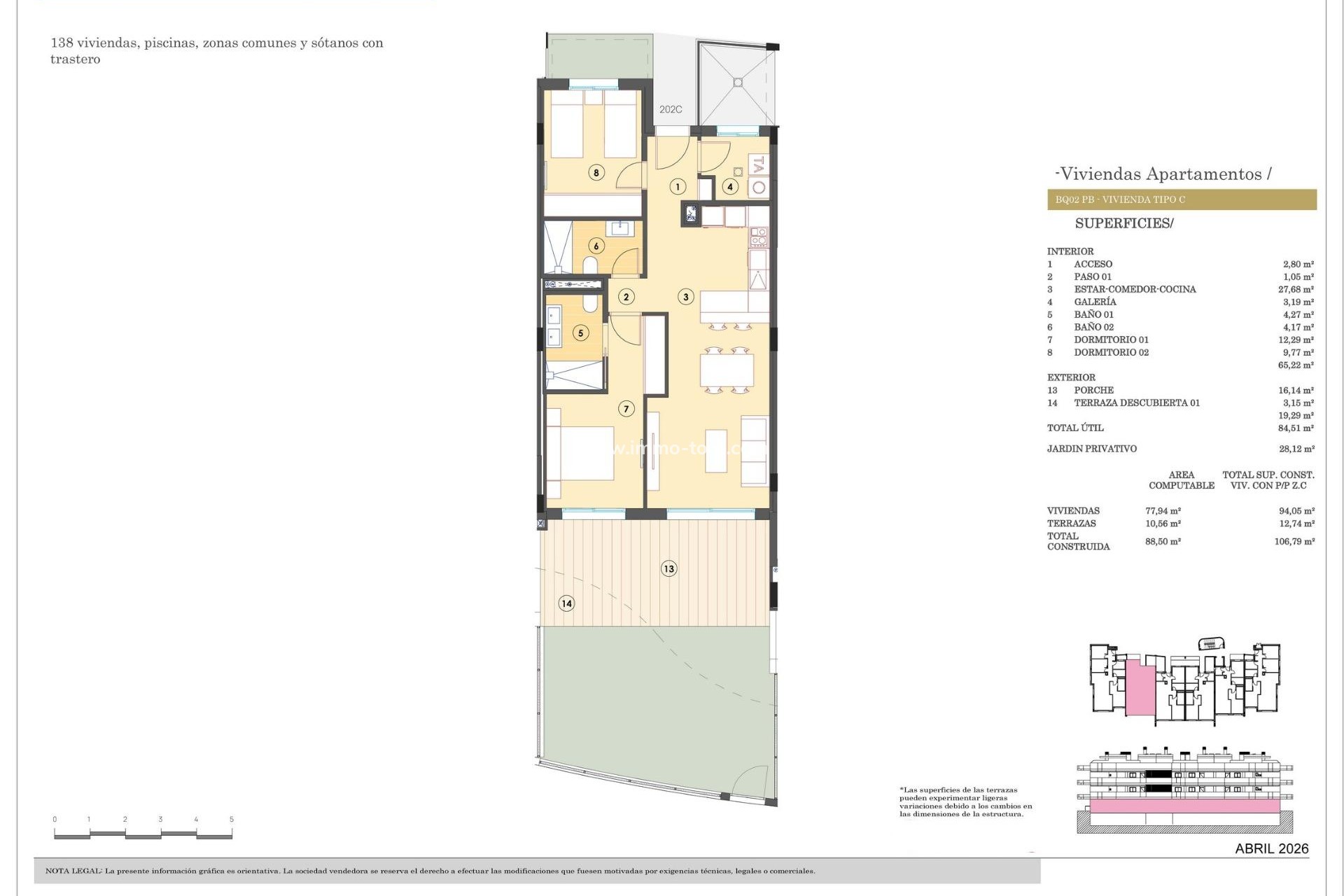 Nieuwbouw - Appartement  - Finestrat - Campana Garden