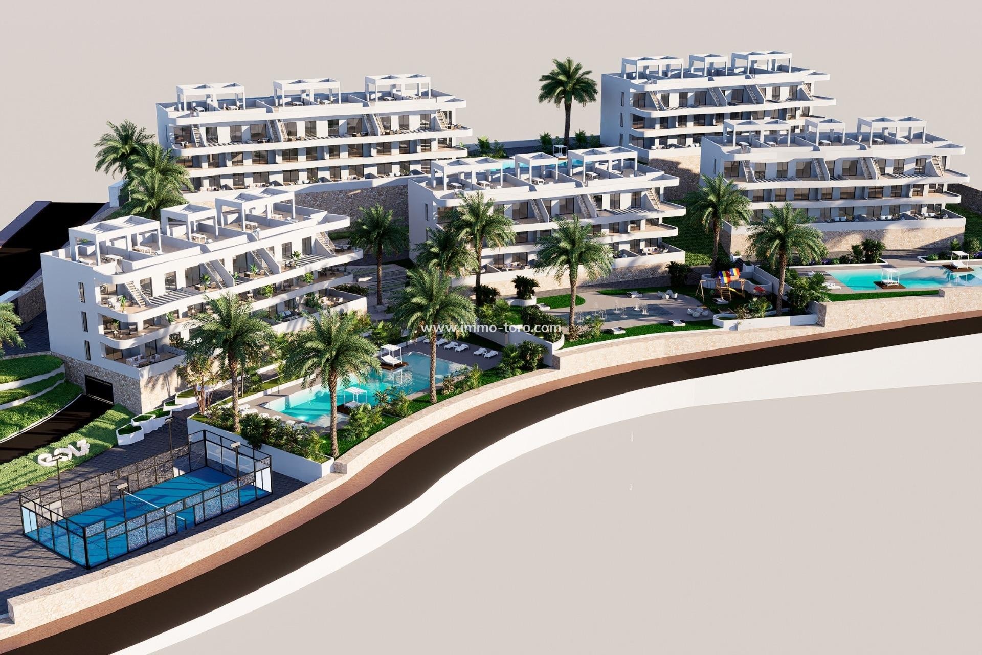 Nieuwbouw - Appartement  - Finestrat - Puig Campana Golf