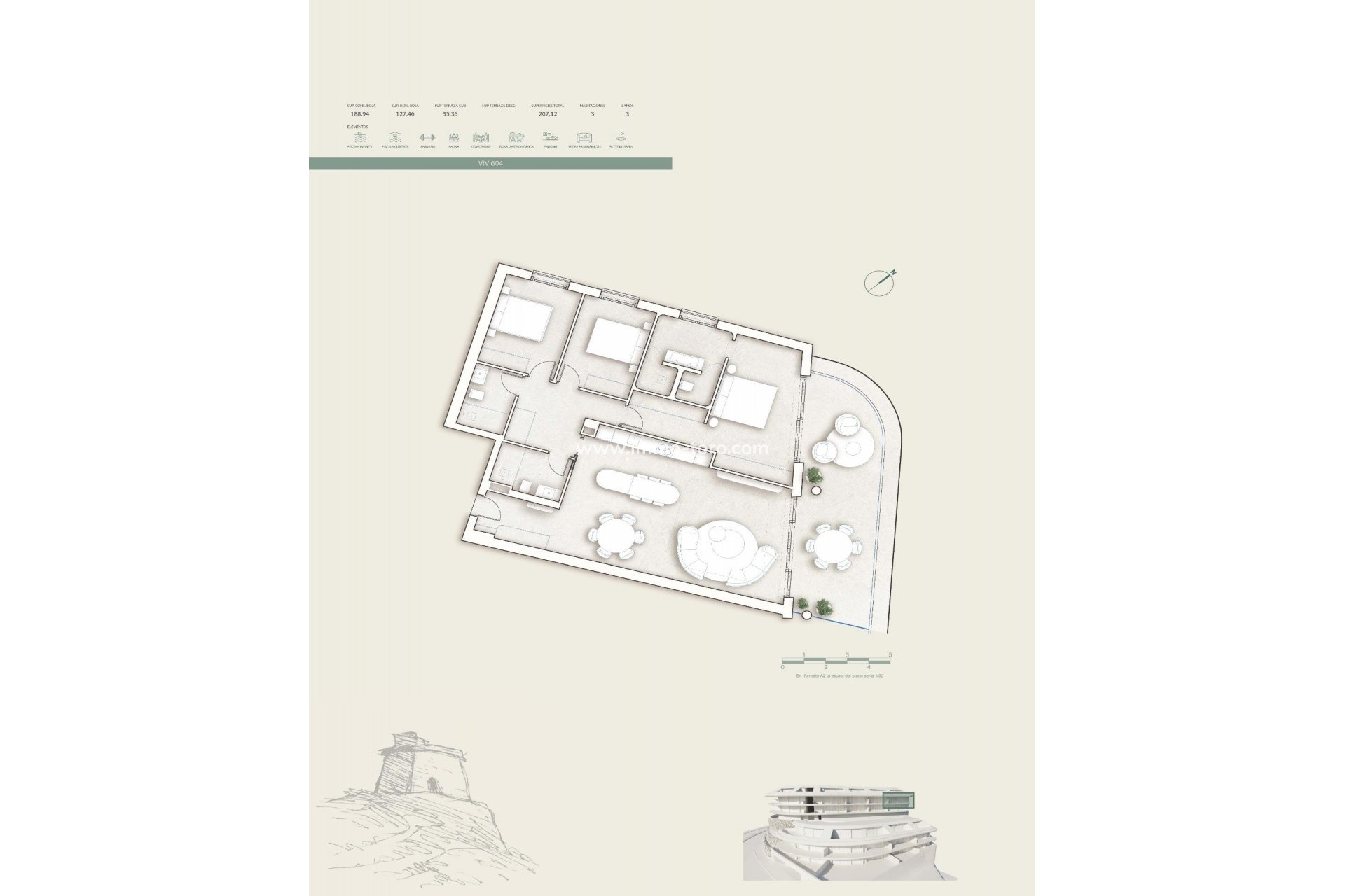 Nieuwbouw - Appartement  - Fuengirola - Playa de Torreblanca