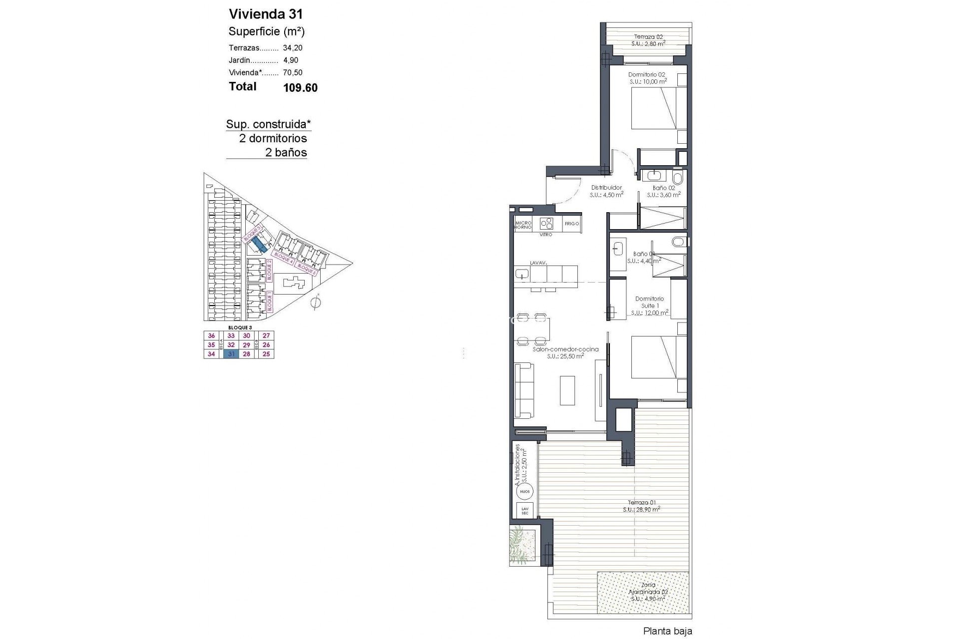 Nieuwbouw - Appartement  - Los Alcázares - Serena Golf