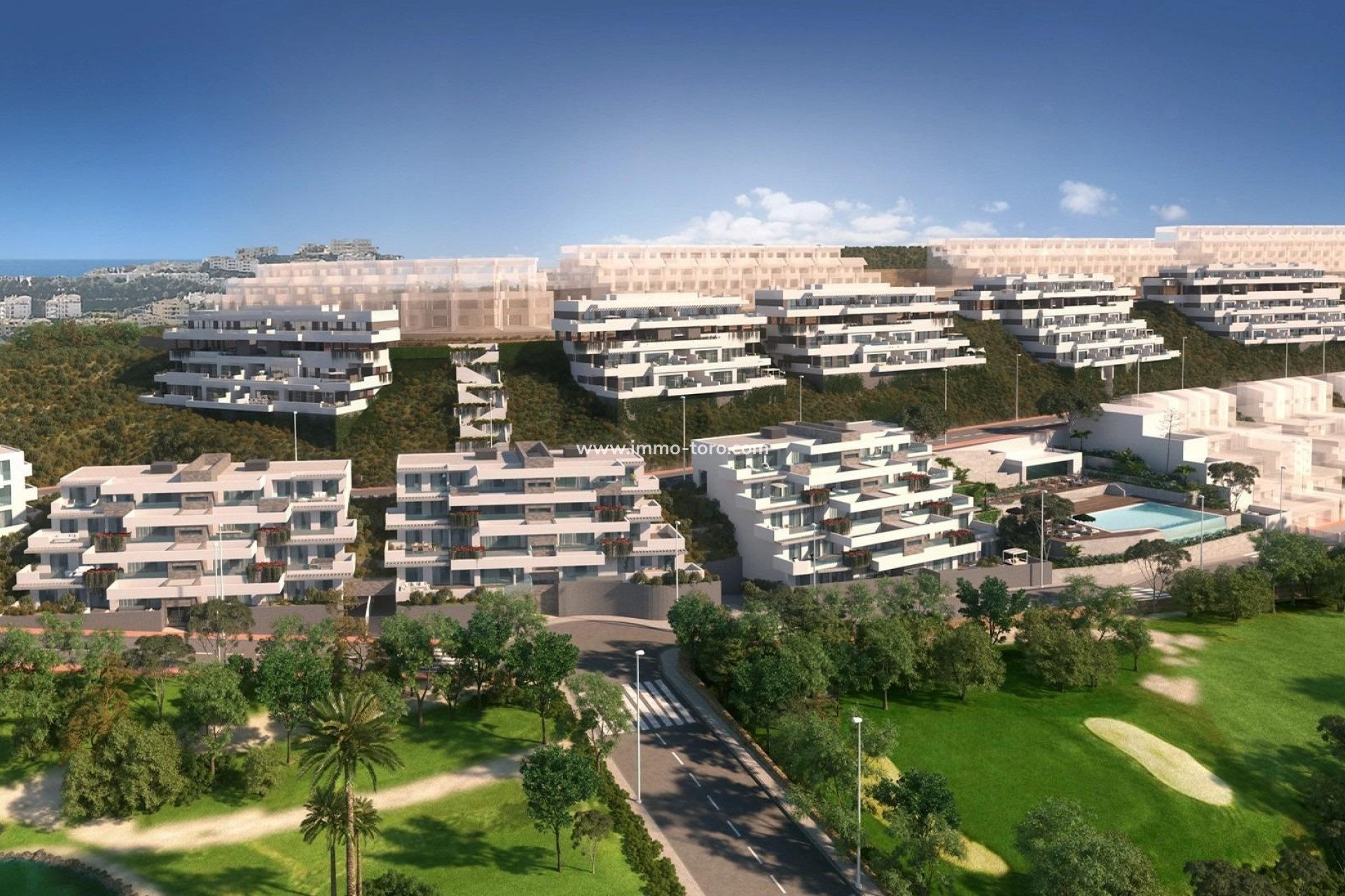 Nieuwbouw - Appartement  - Mijas - La Noria Golf