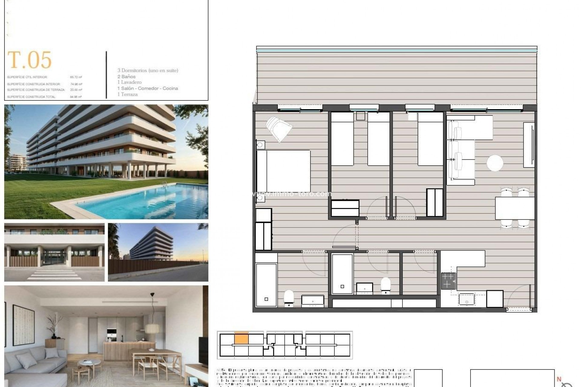 Nieuwbouw - Appartement  - Moncofa - Playa de Moncofa