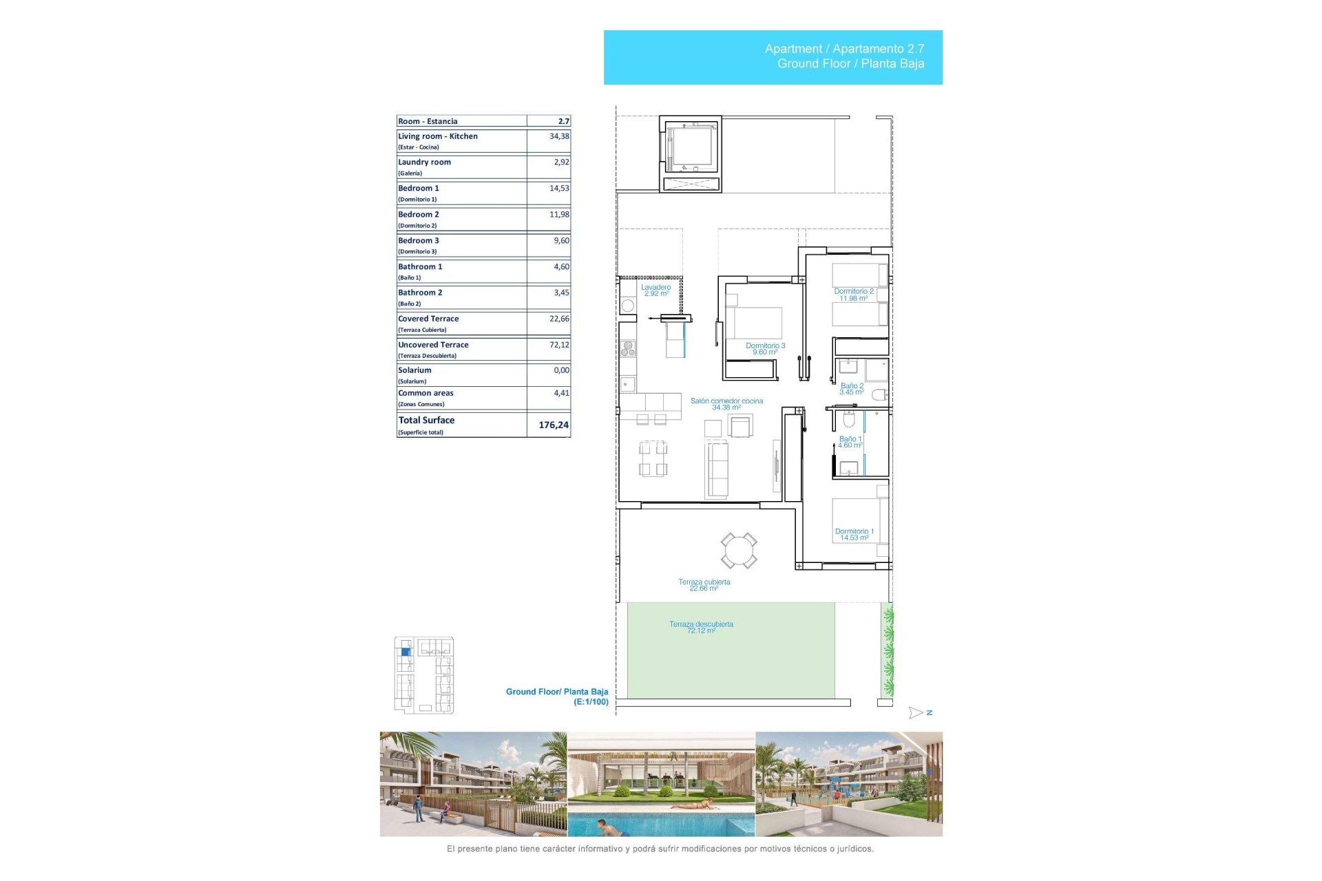 Nieuwbouw - Appartement  - Pilar de la Horadada - Playa de las Higuericas